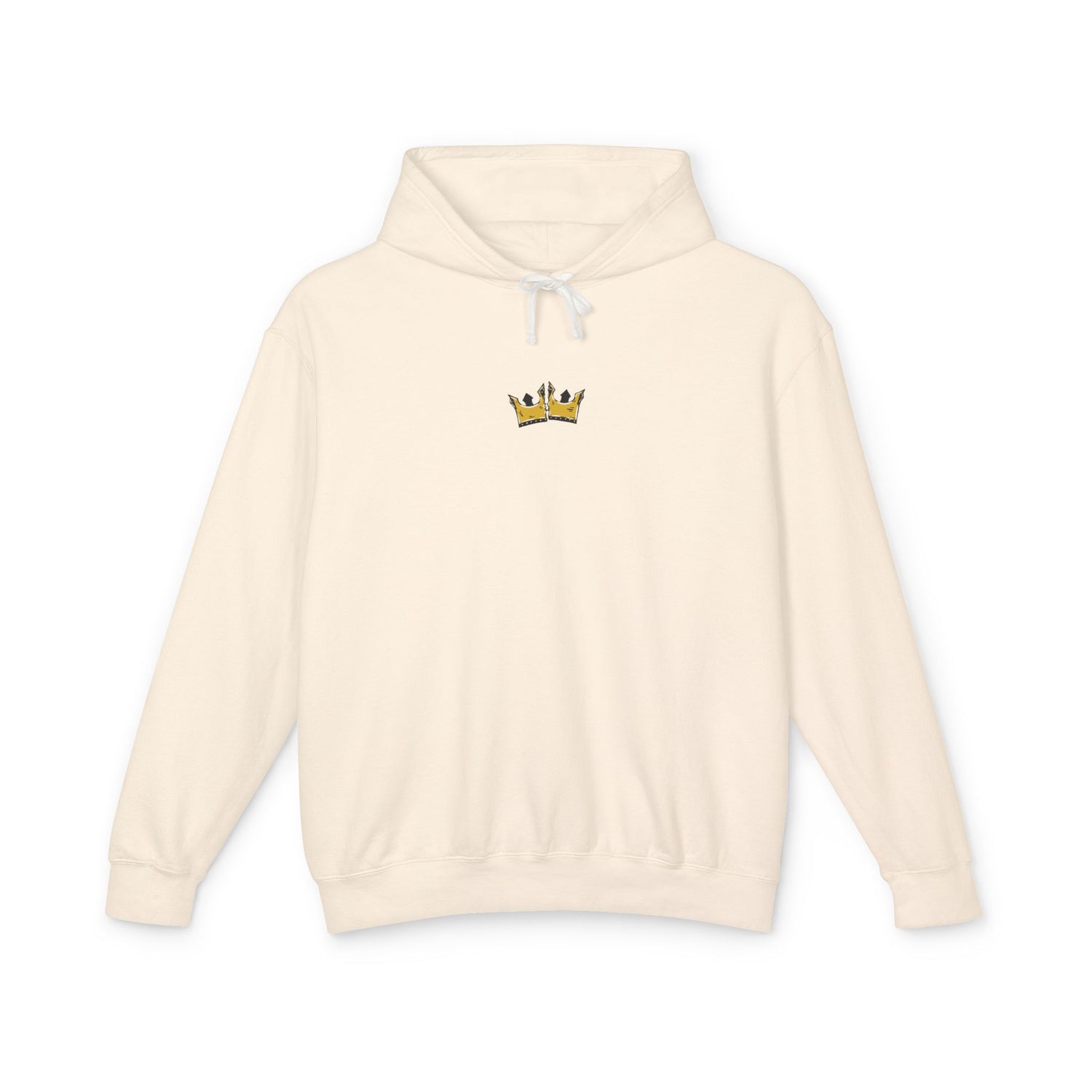 Uncrown The Kings (Small Logo v4) - Comfort Colors Lightweight Hoodie