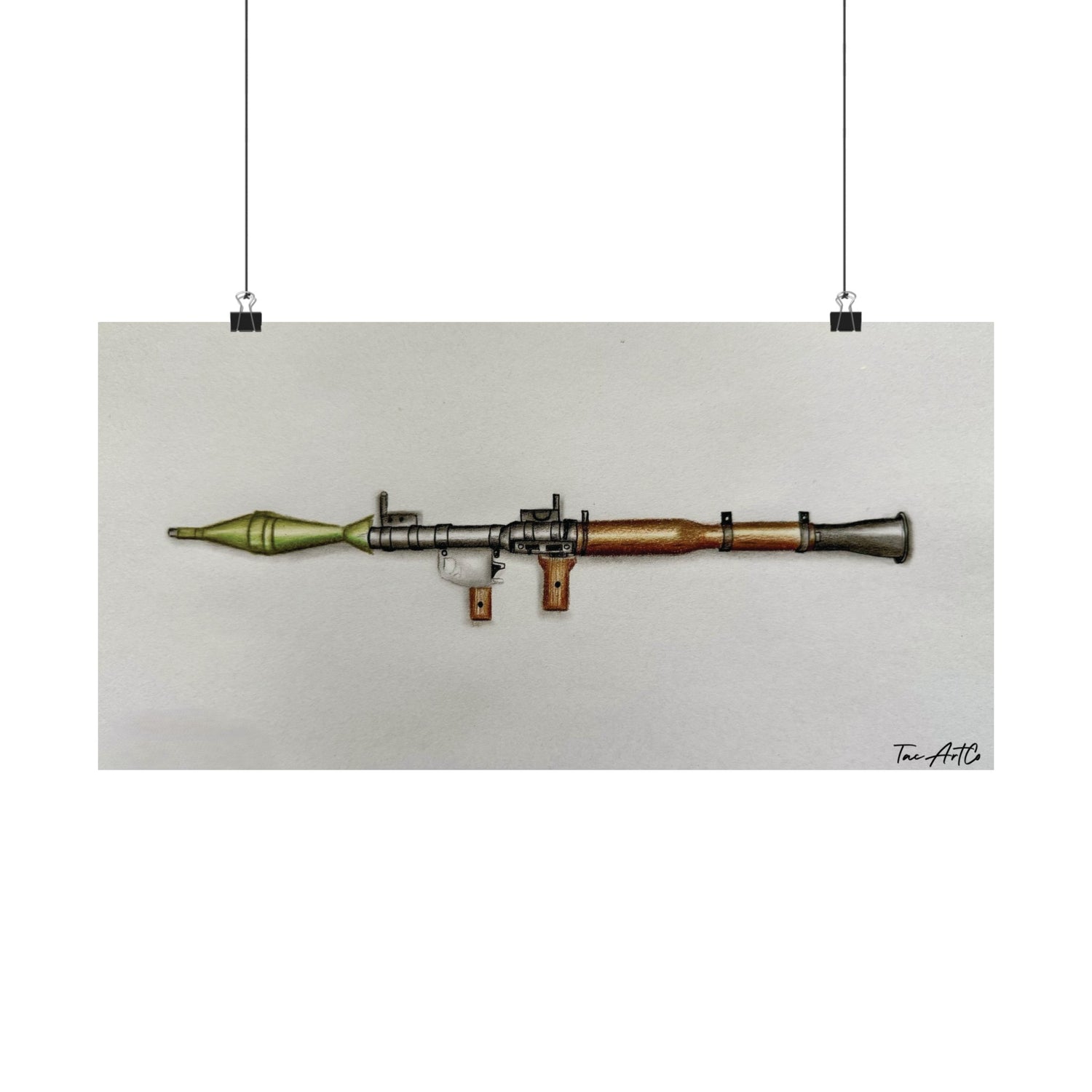 RPG Sketch - Matte Poster