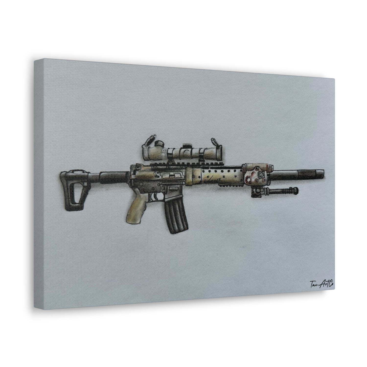 MK12 SKETCH - Canvas Print
