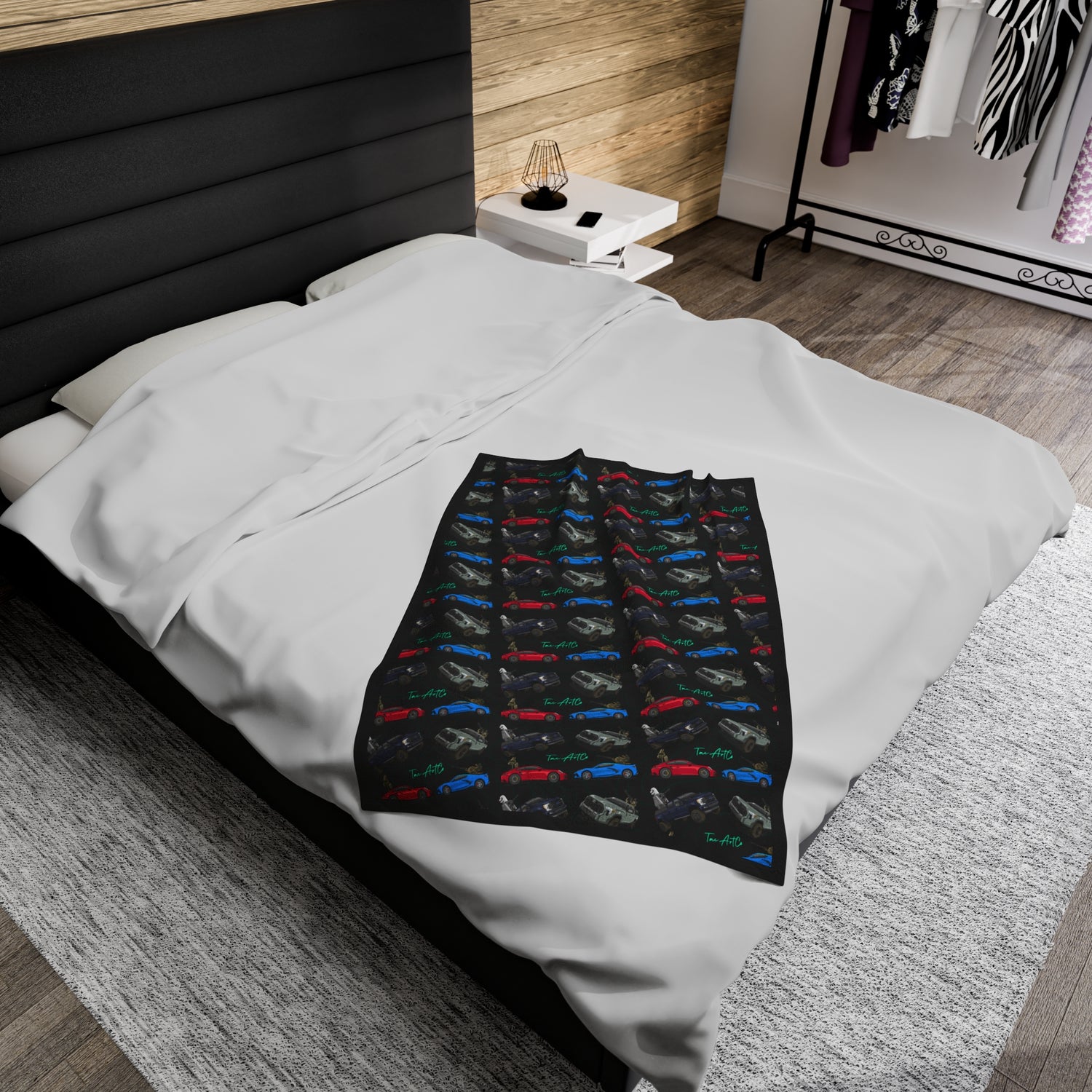 TacArtCo Technicals - Velveteen Plush Blanket
