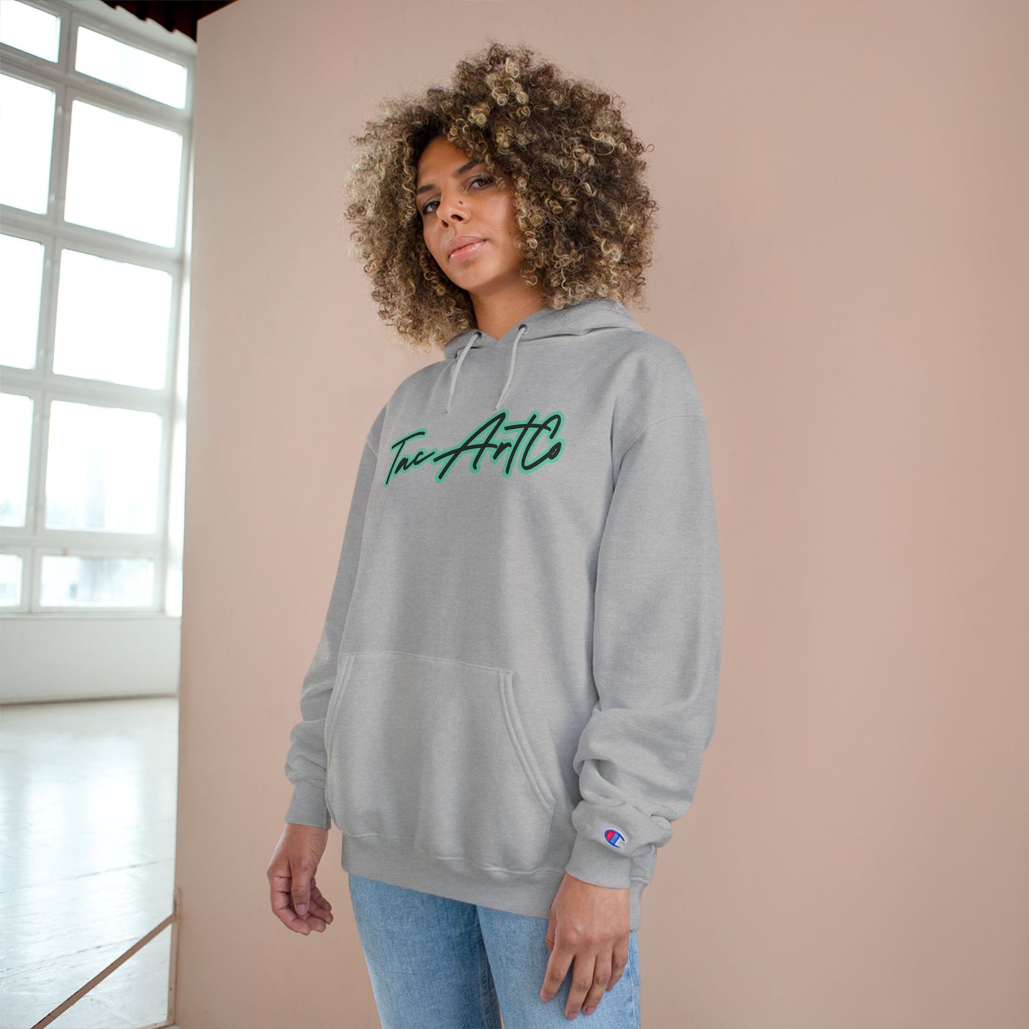 TacArtCo Logo - Champion Hoodie