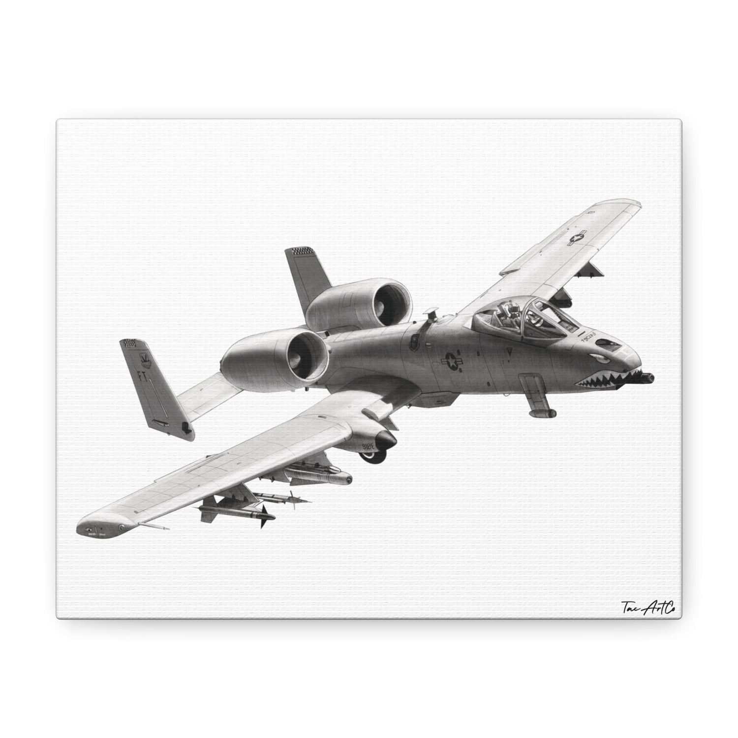 A-10 Warthog – Canvas Print