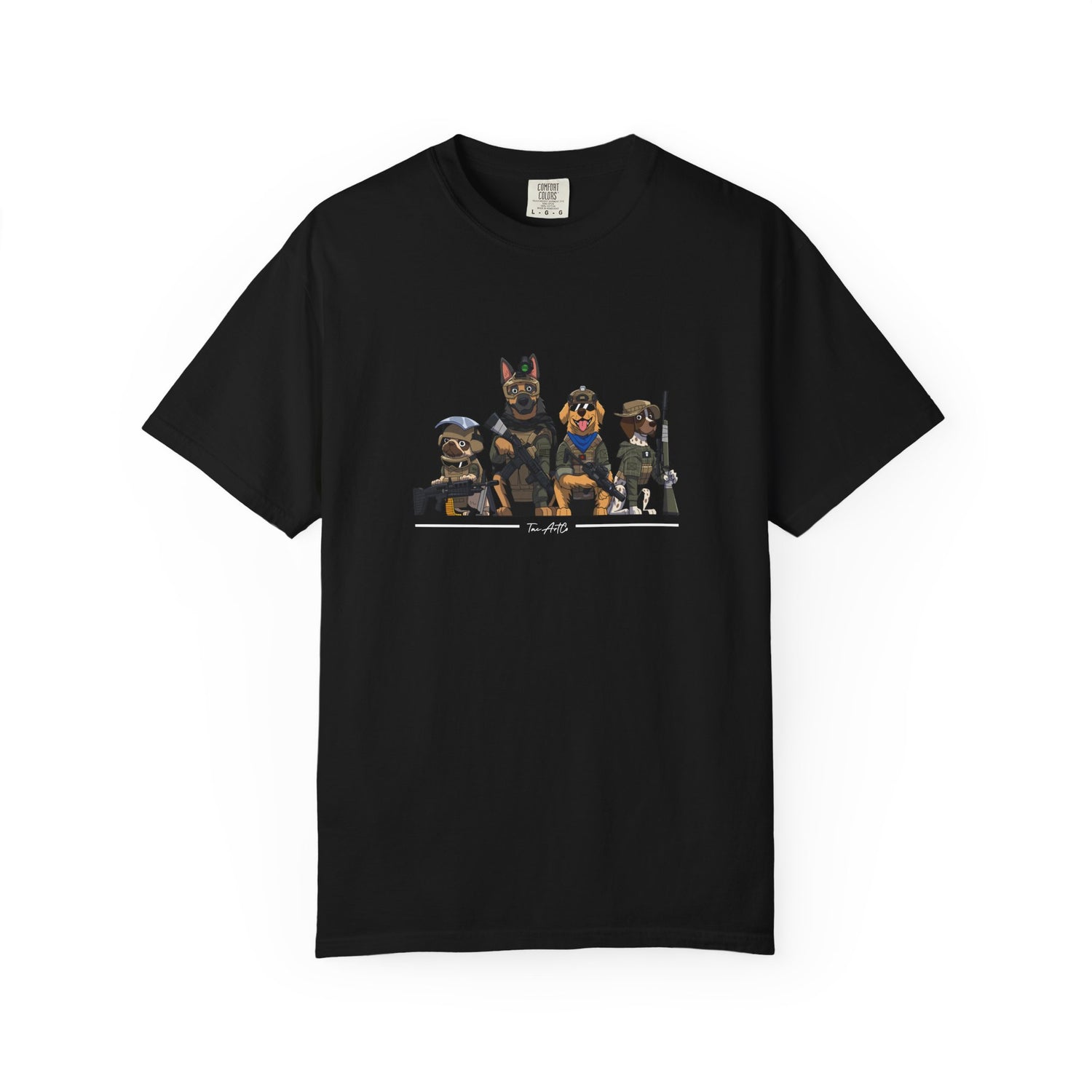 Dog Squad Tee – Sit. Stay. Send It.