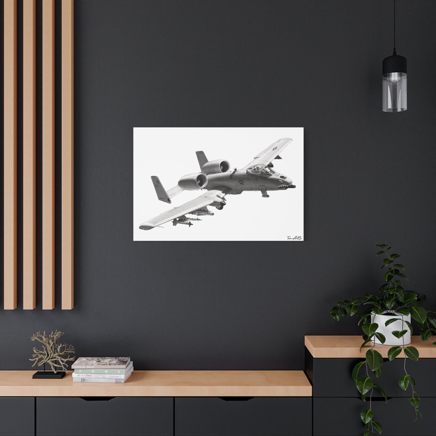 A-10 Warthog – Canvas Print
