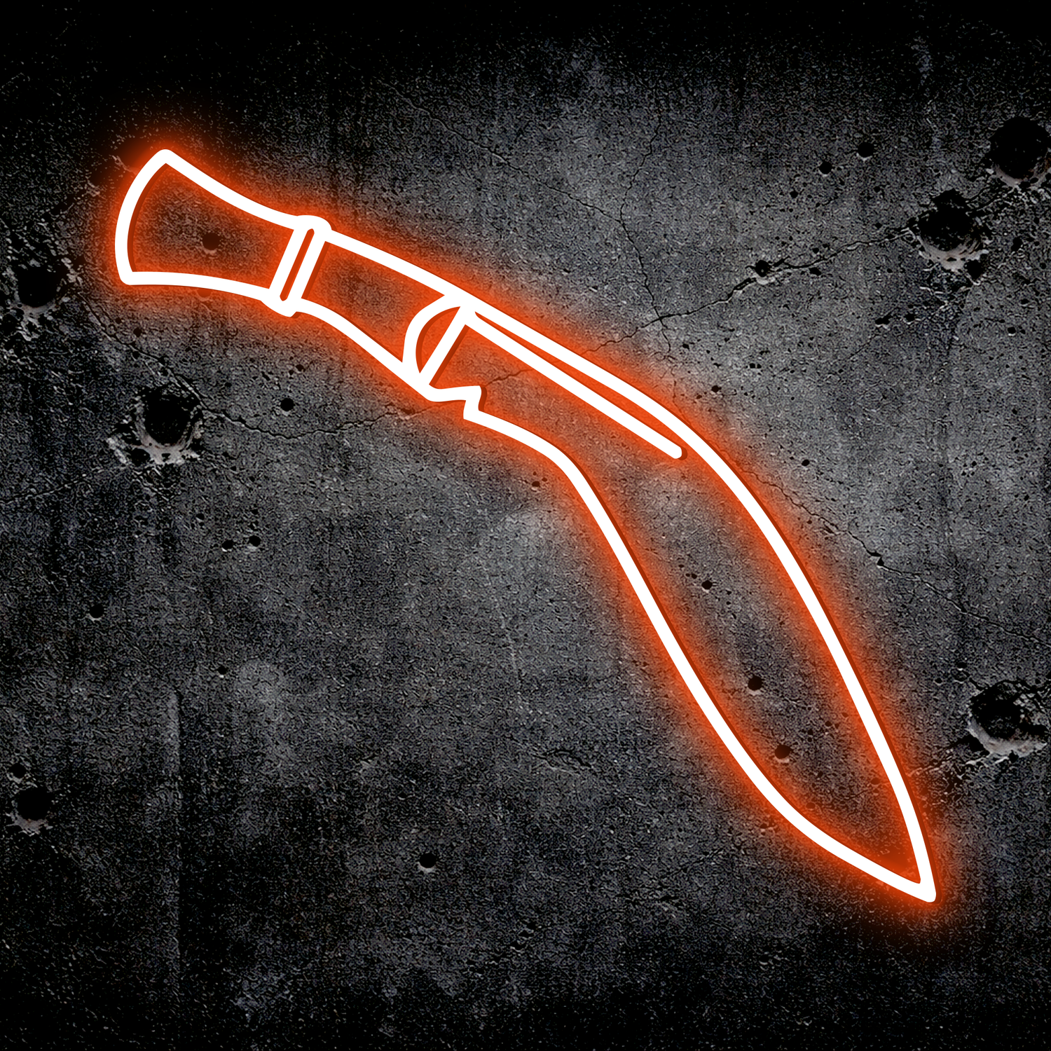 Kukri LED Sign – TacArtCo MINI
