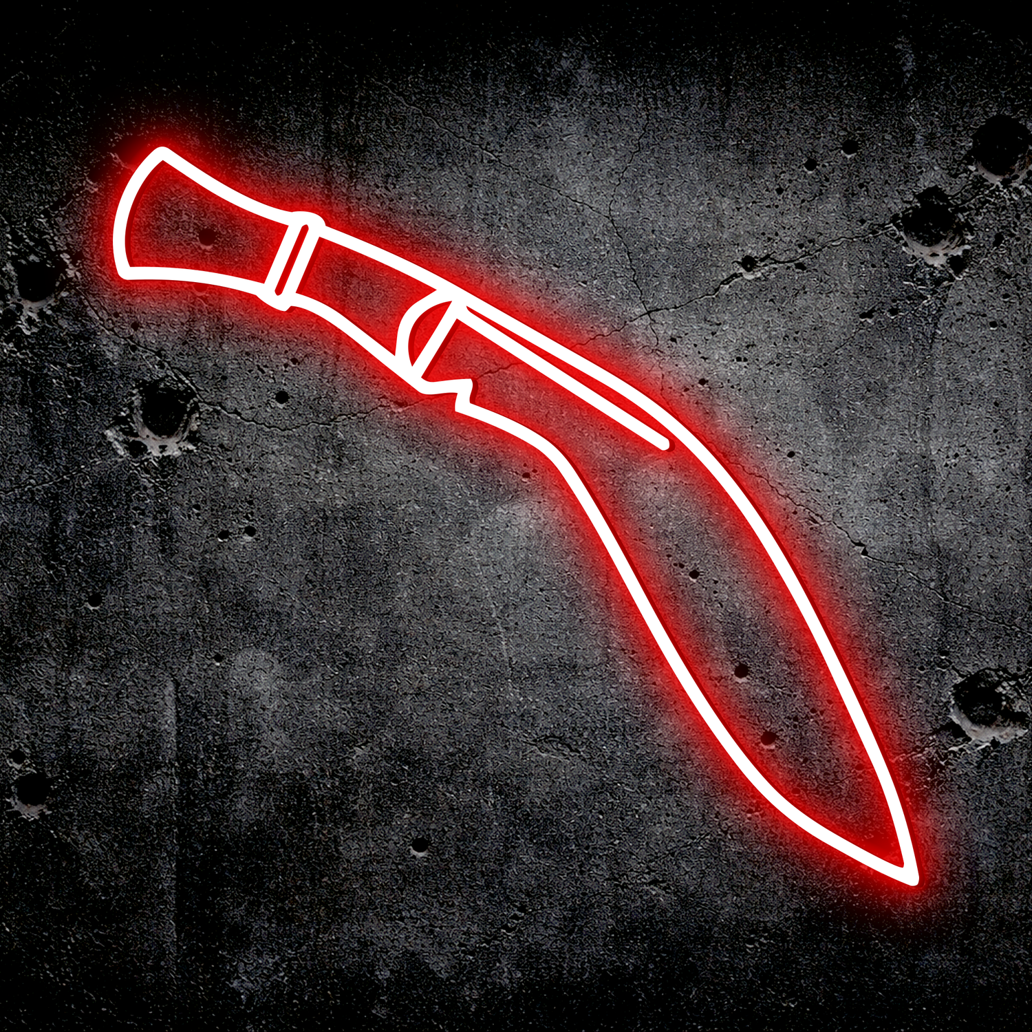 Kukri LED Sign – TacArtCo MINI