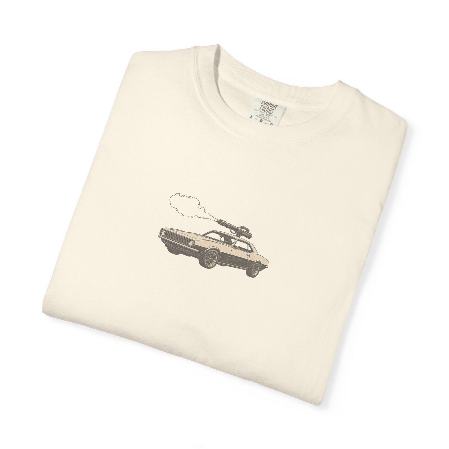 Hell on Wheels – '67 Camaro Flamethrower Rig Shirt