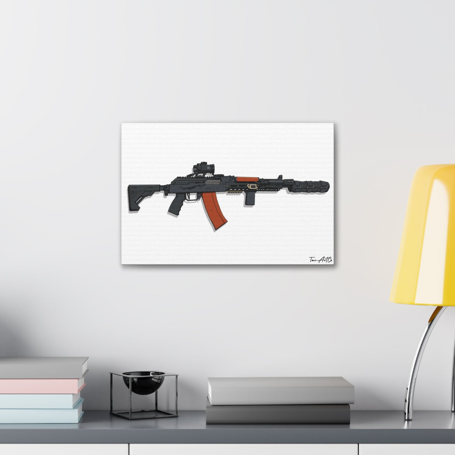 AK v2 - Canvas Print