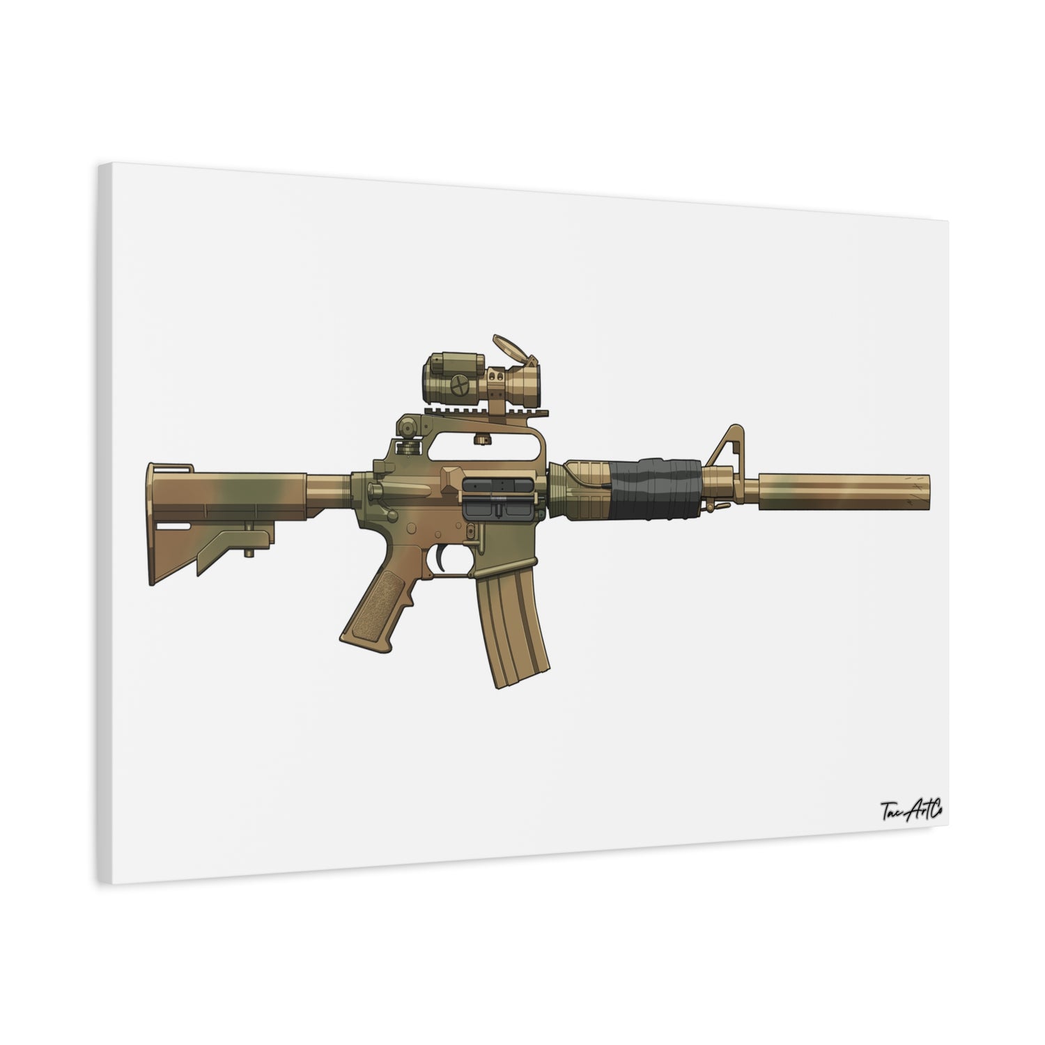 Gordy CAR-15 - Canvas Print