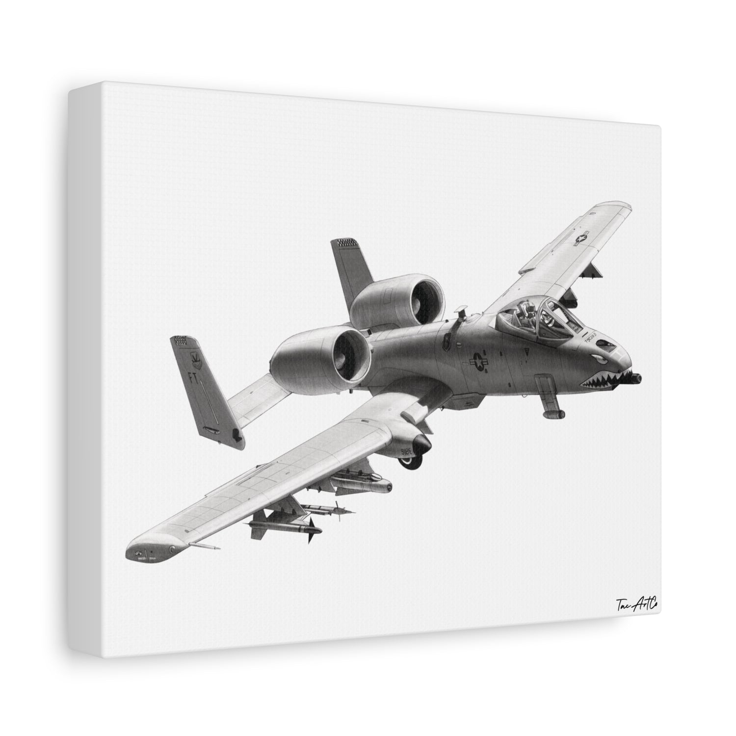 A-10 Warthog – Canvas Print