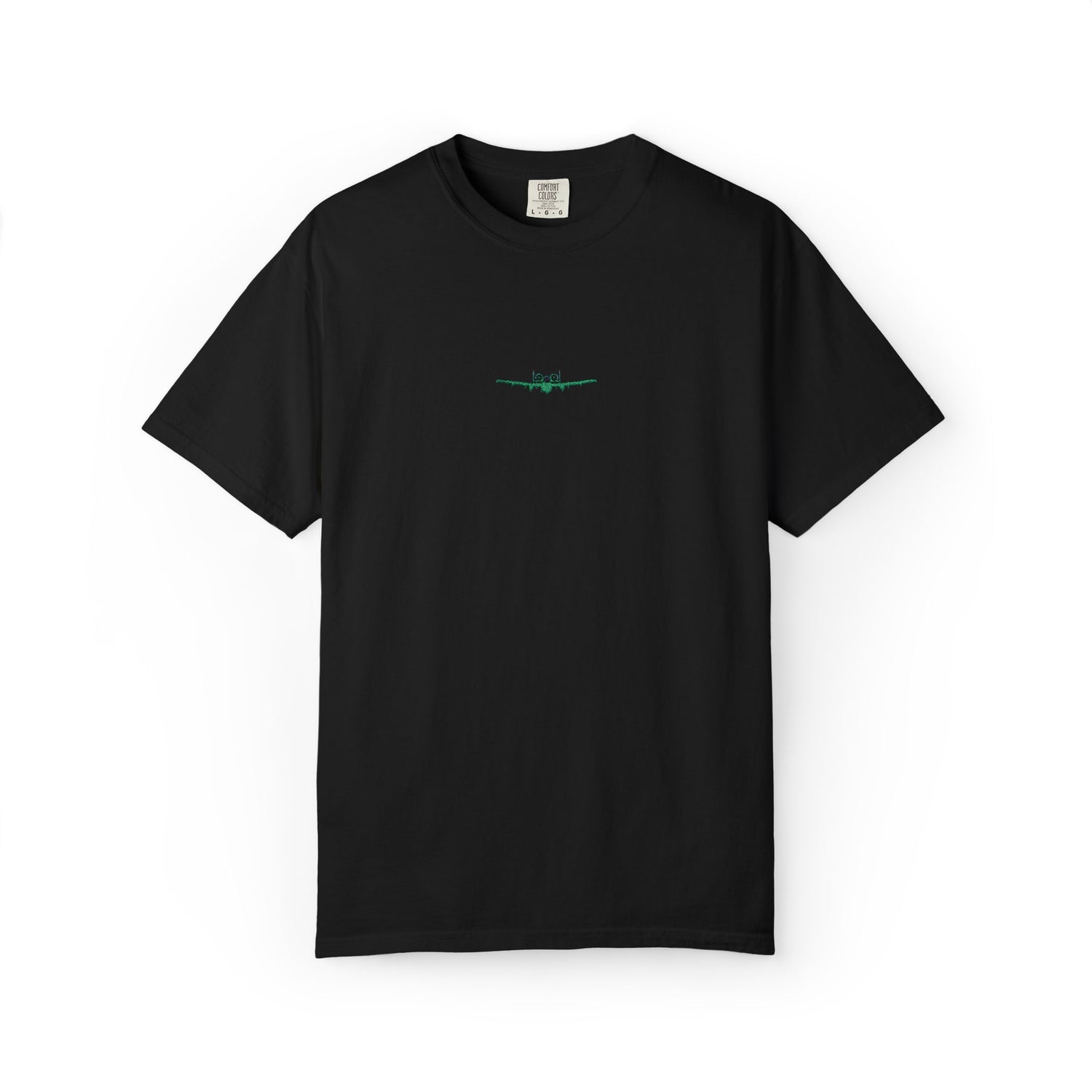 A-10 Warthog Front View – Embroidered Tee (Special Edition Green Thread)
