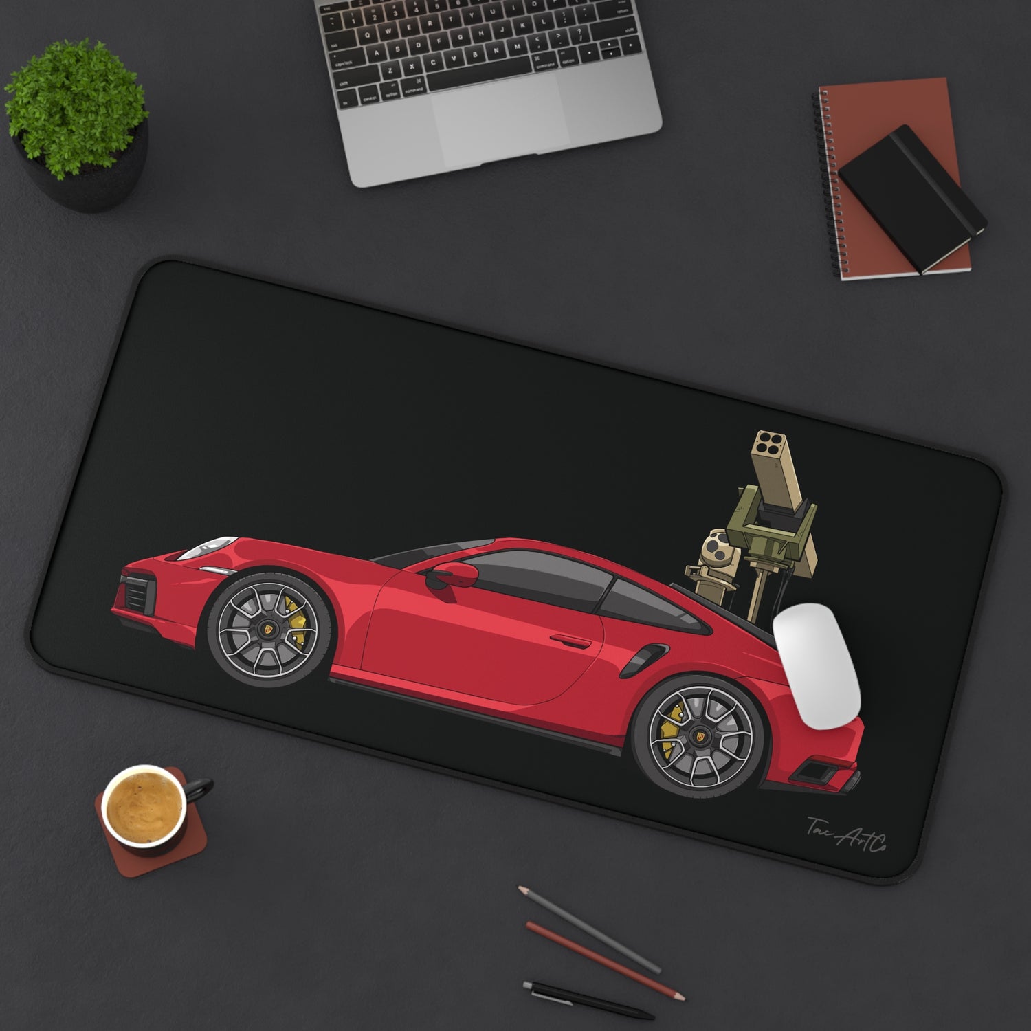 Porsche 911 Technical - Desk Mat