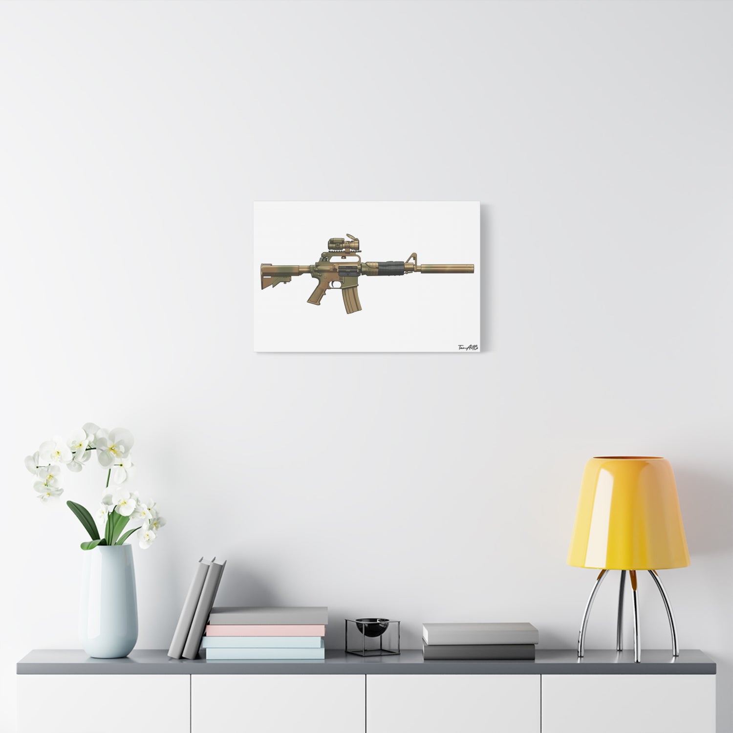 Gordy CAR-15 - Canvas Print