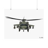 Black Hawk Helicopter – Matte Poster