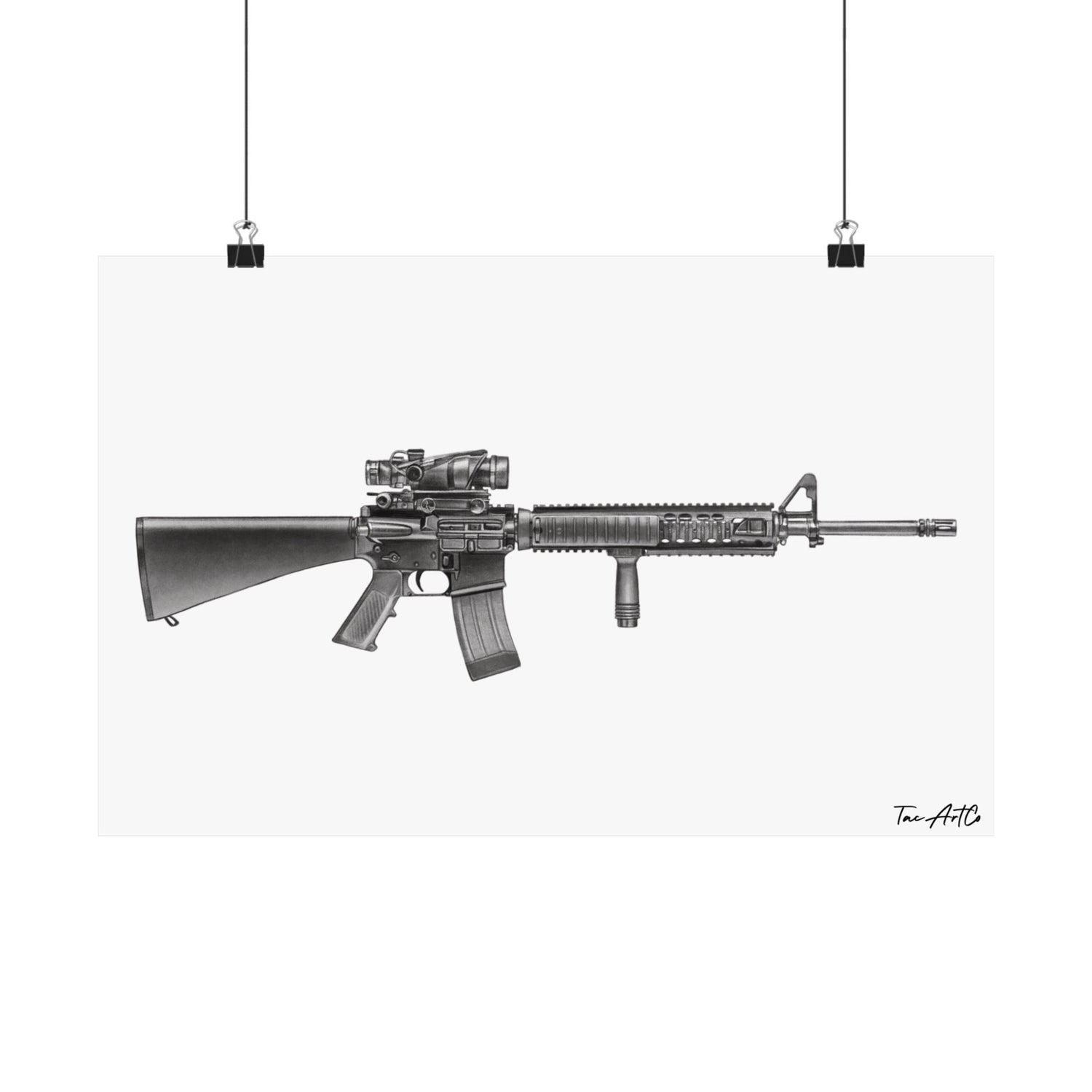 M16A4 - Matte Poster