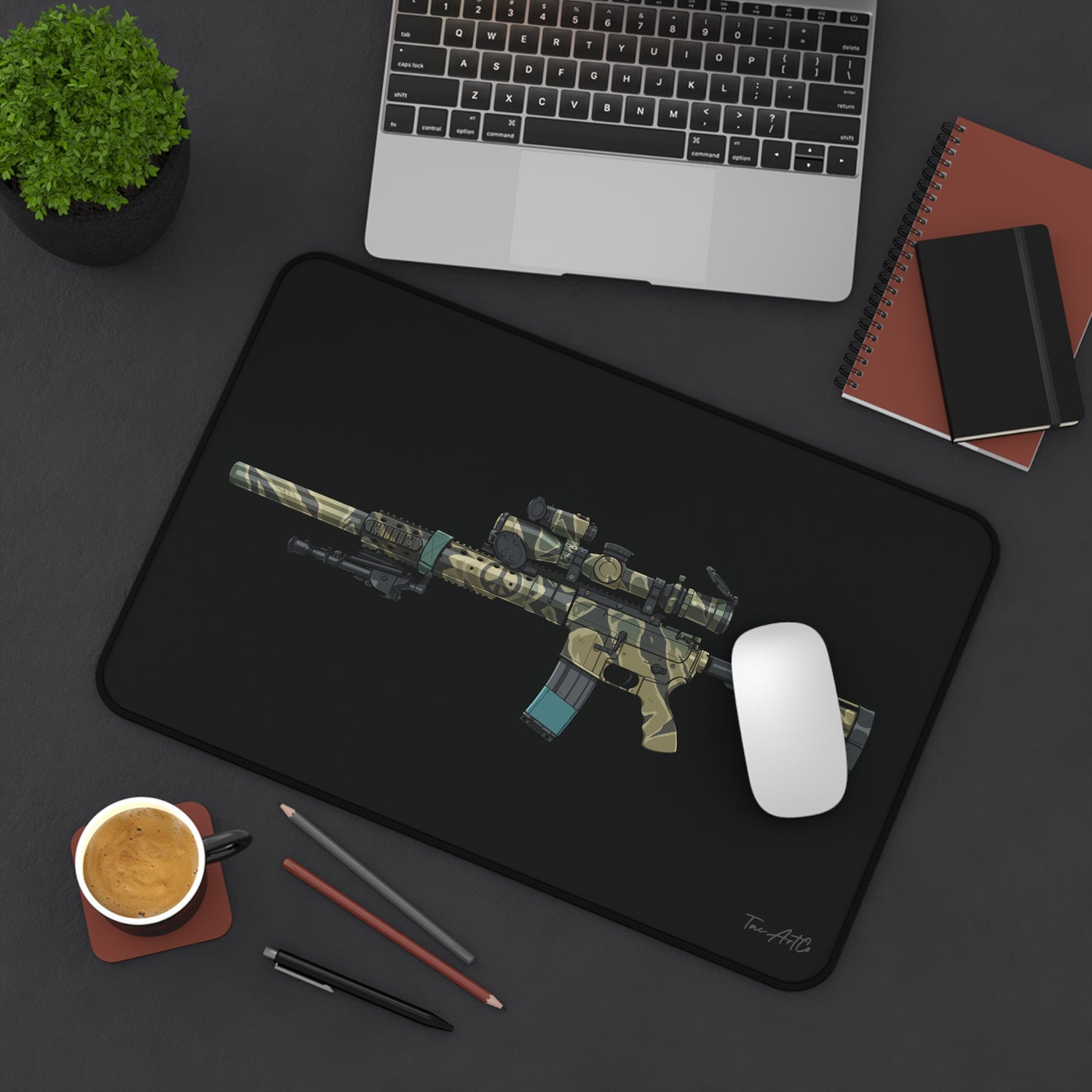 Tiger Stripe AR – Desk Mat