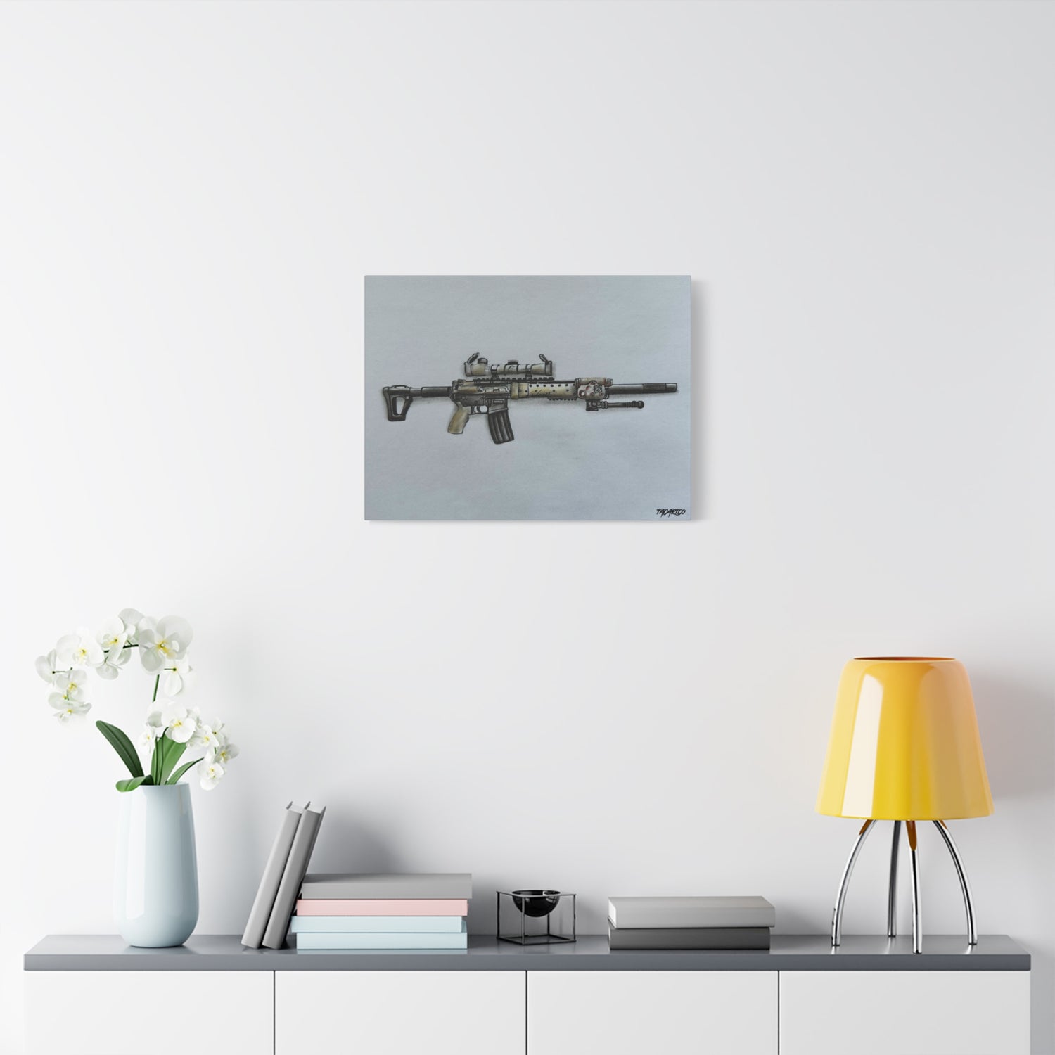 MK12 Mod H – Recce Rifle Canvas Print
