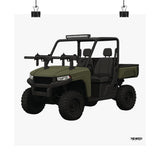 UTV Technical - Matte Poster (White Background)