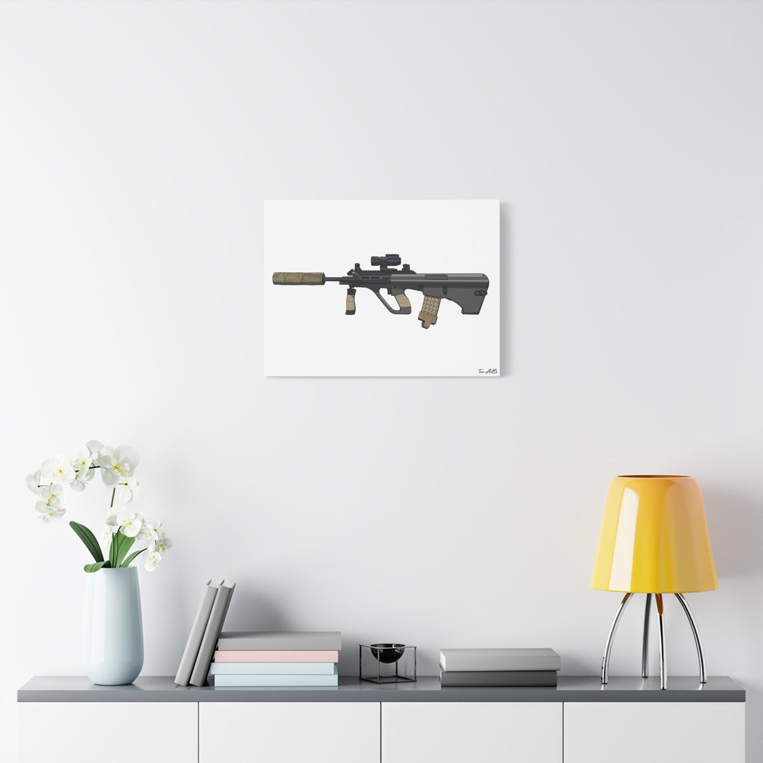 Steyr AUG – Bullpup Rifle Canvas Print
