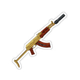 Gold AK v2- Sticker