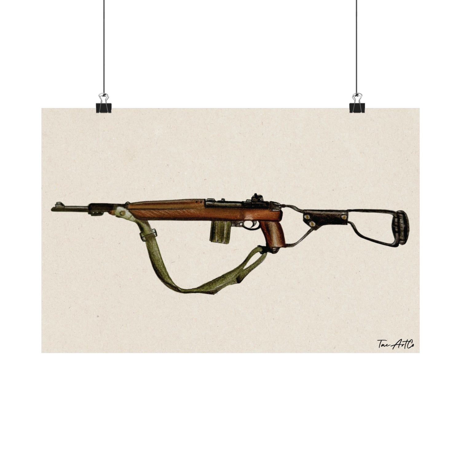 M1 Carbine - Matte Poster
