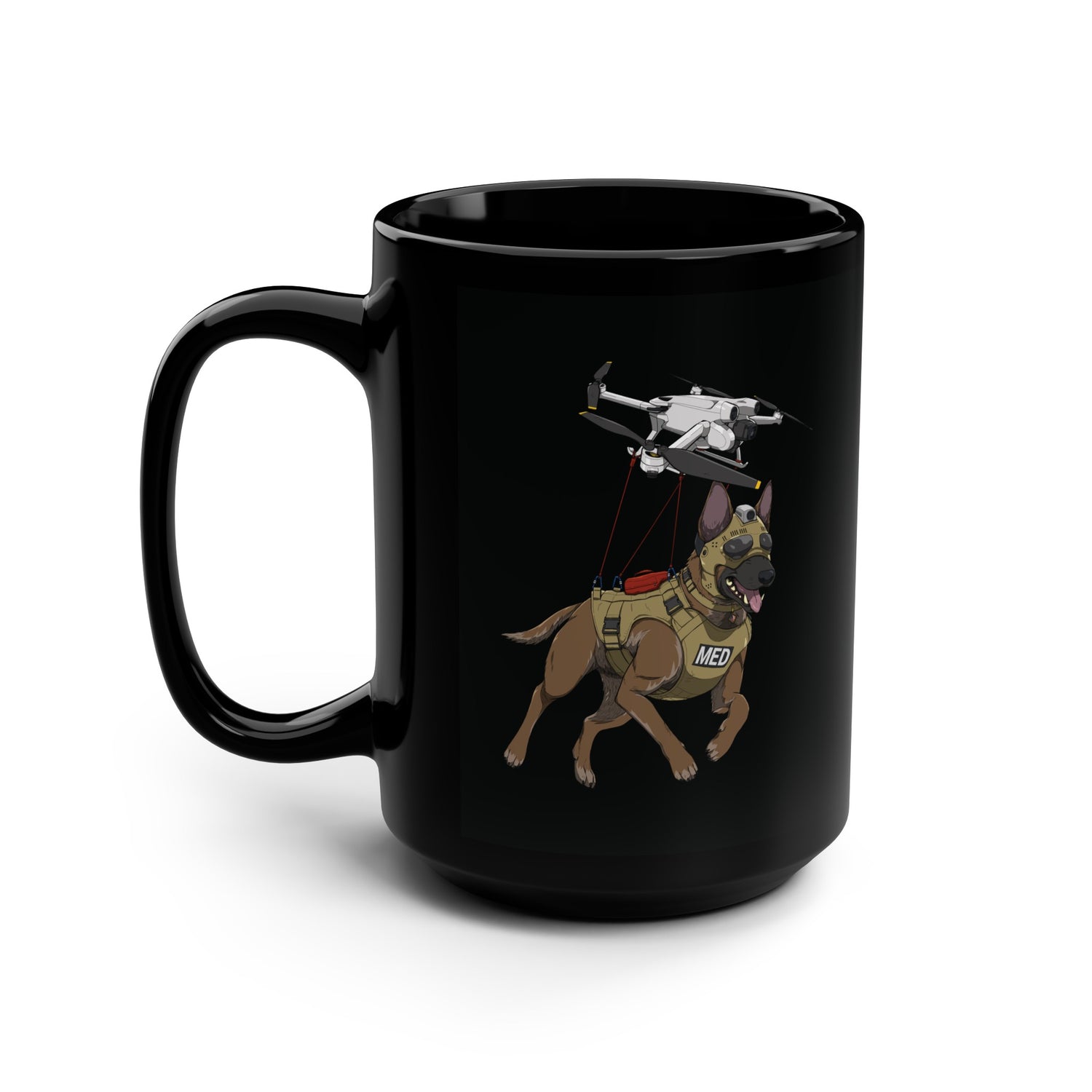 Drone Dog - 15oz Mug