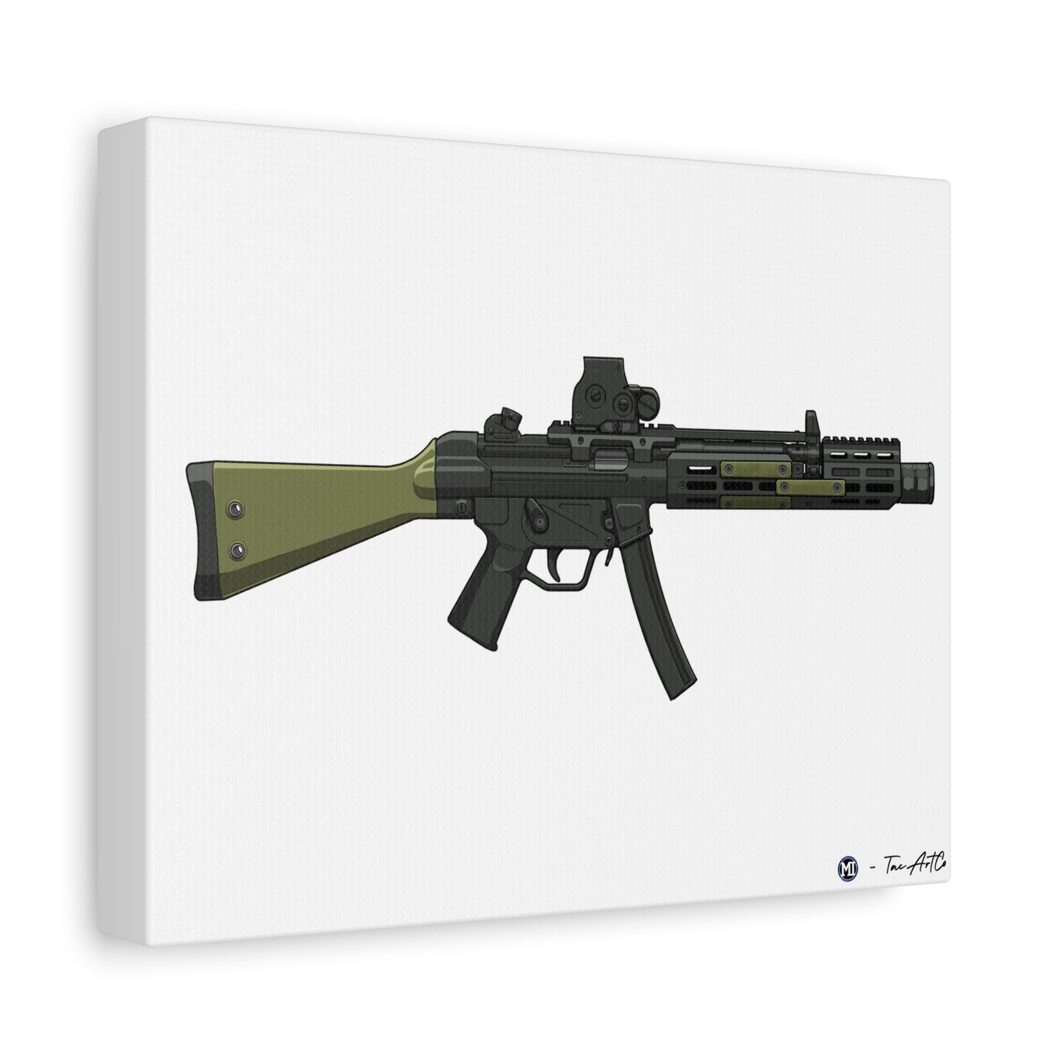 MP5 Canvas Print – Modern Classic