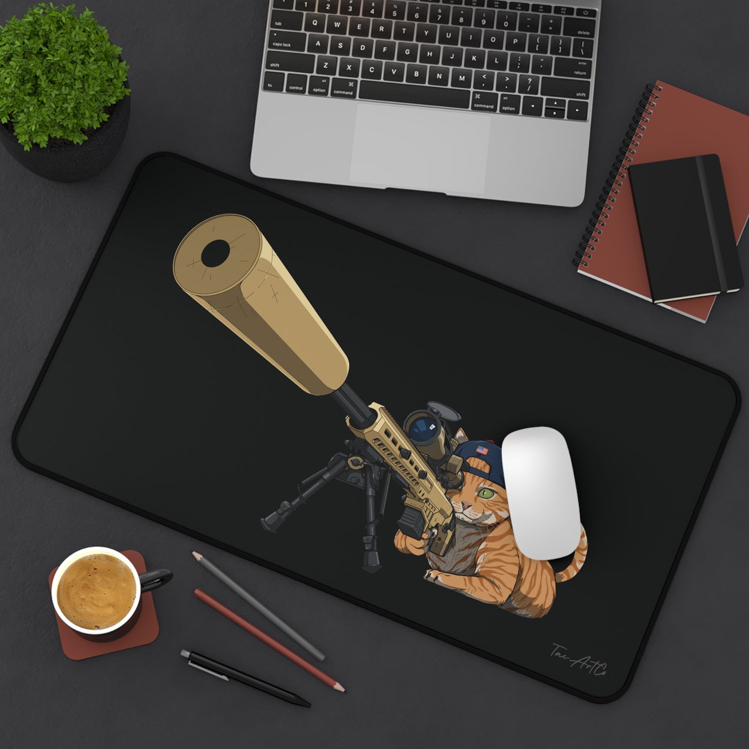 Mk22 Recon Cat - Desk Mat