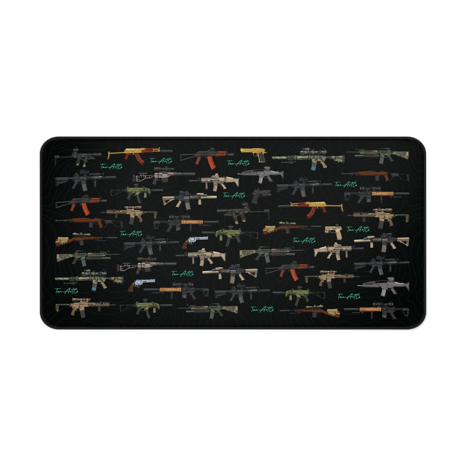 Firearm Assortment v1 - Desk Mat