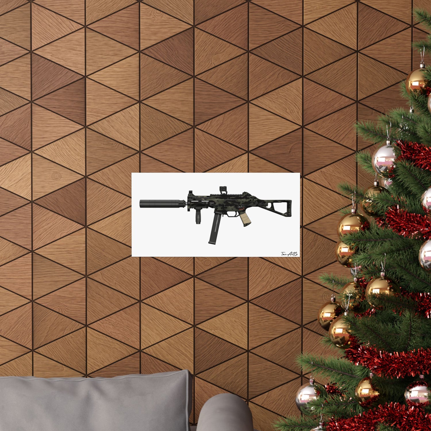 UMP45 - Matte Poster