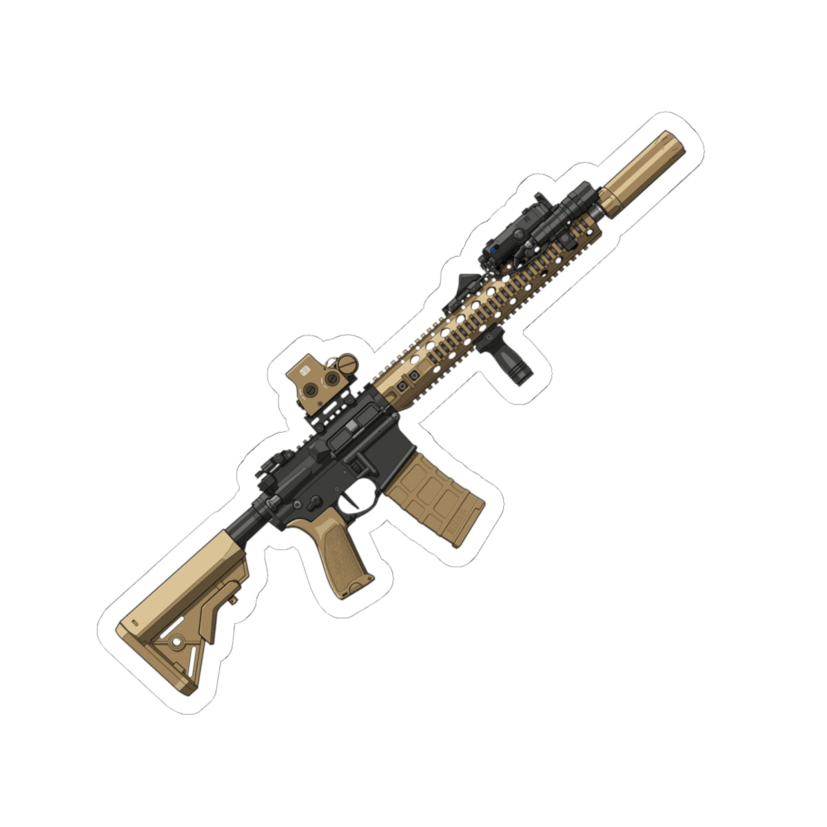 M4A1 MOD II - Sticker