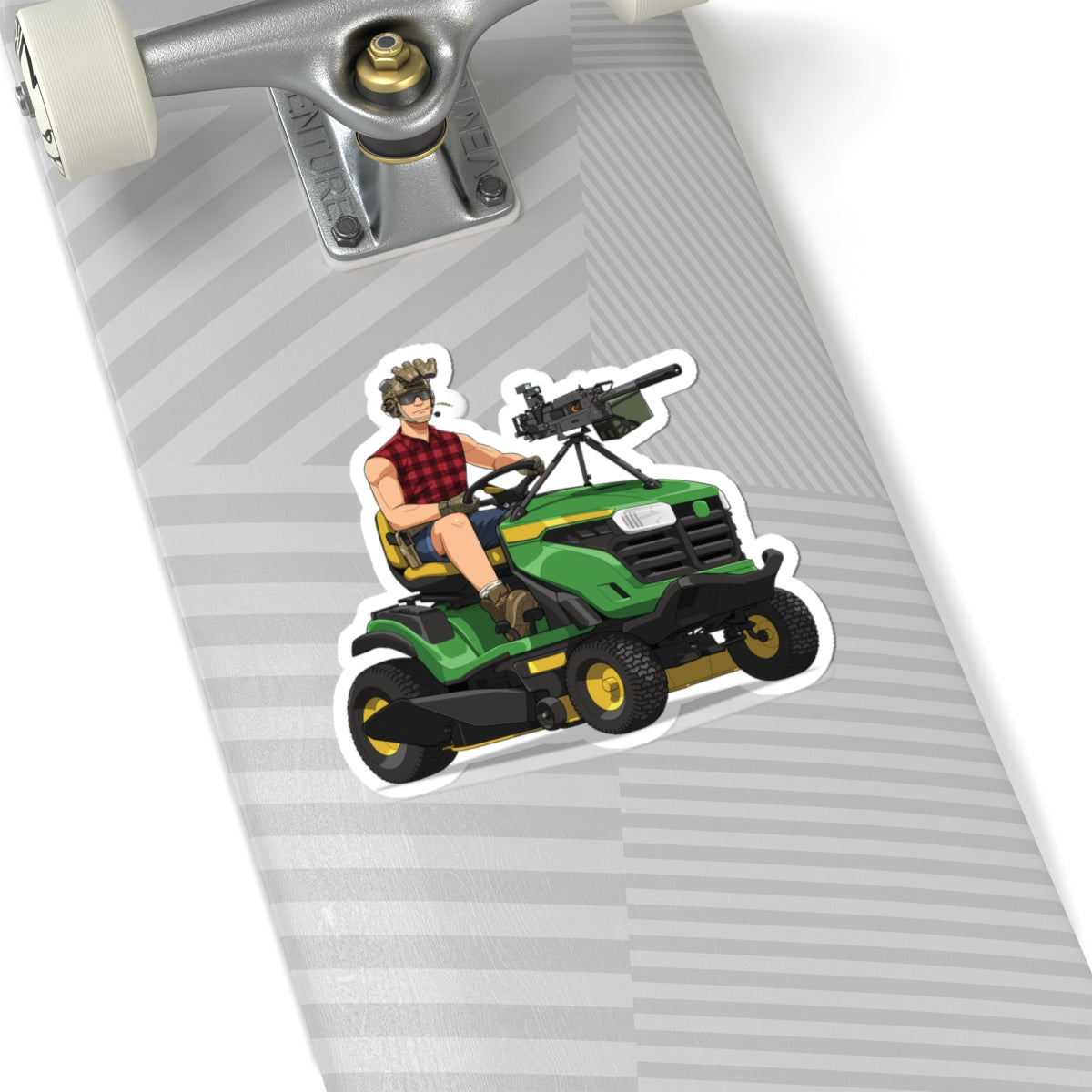 Freedom Cuts – Tactical Lawn Mower Sticker