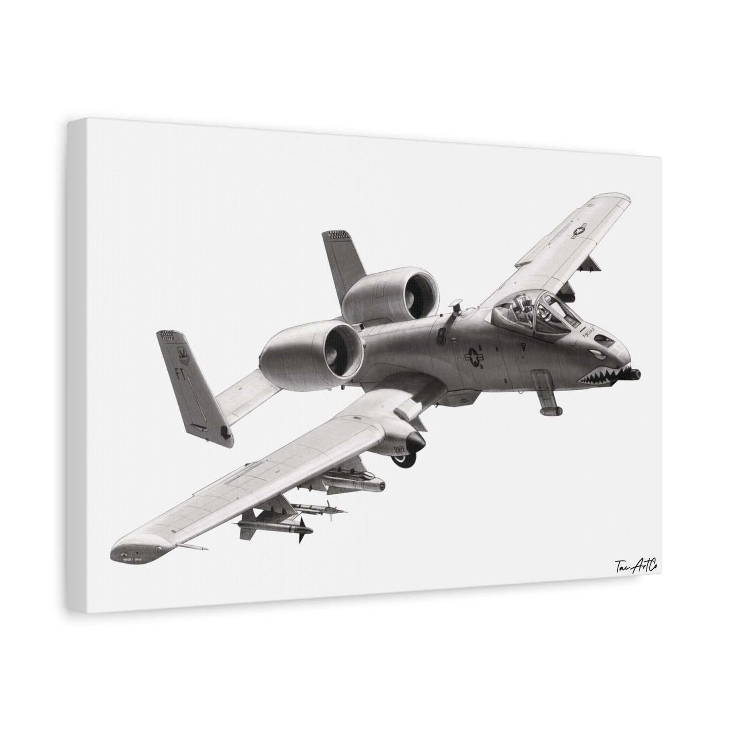 A-10 Warthog – Canvas Print