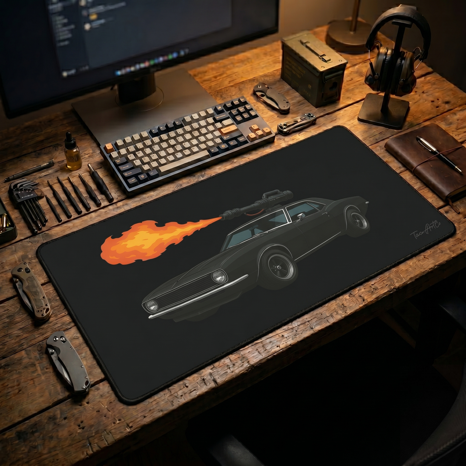 67 Camaro Technical - Desk Mat
