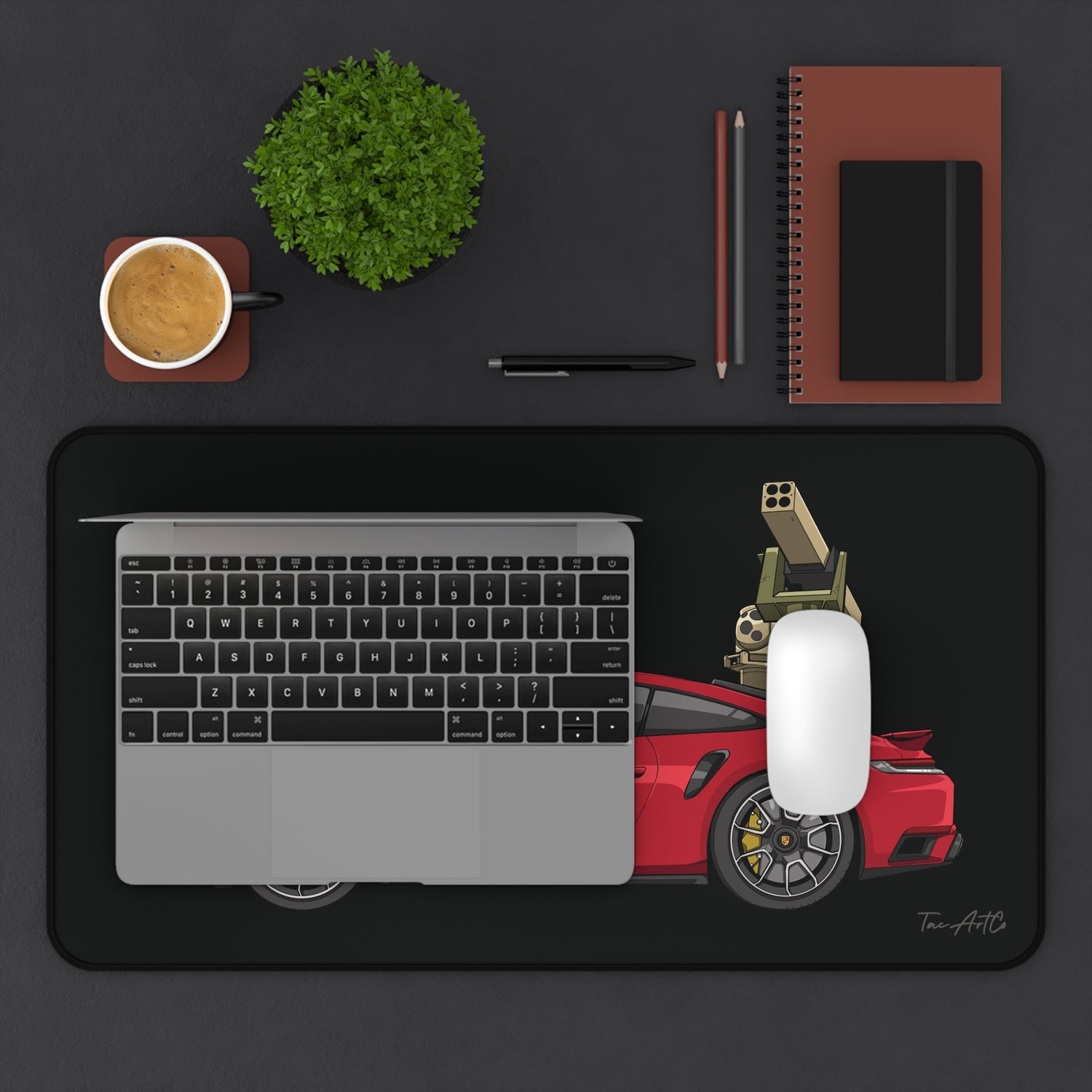 Porsche 911 Technical - Desk Mat
