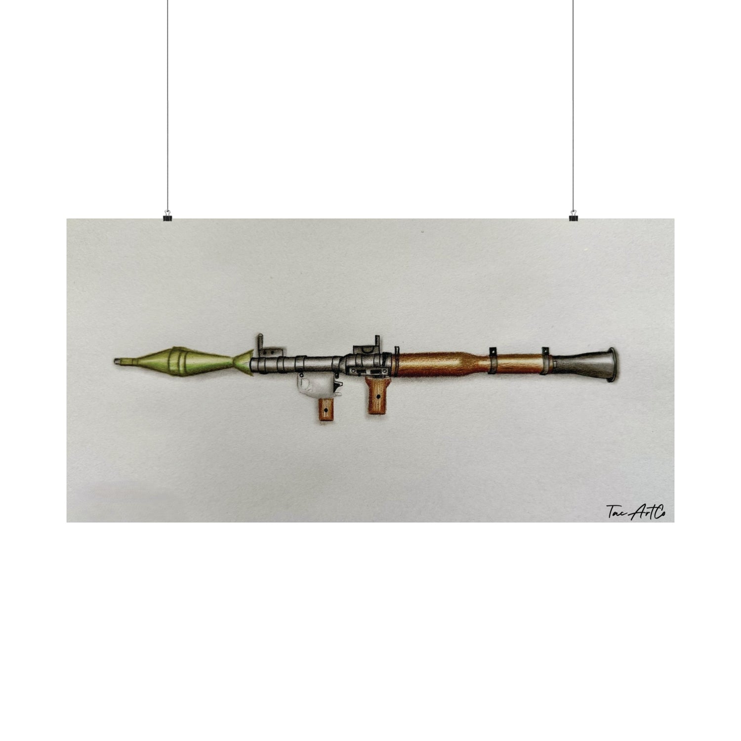 RPG Sketch - Matte Poster