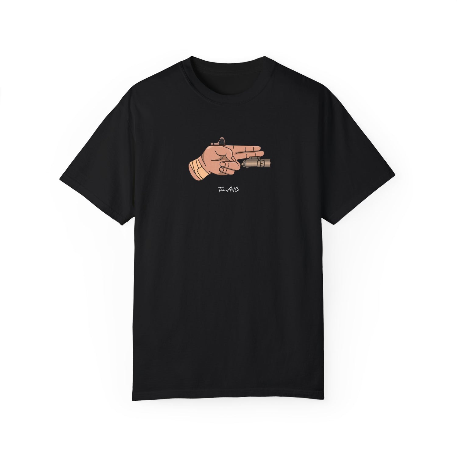 Finger Gun v1 - Comfort Color 1717 Tee