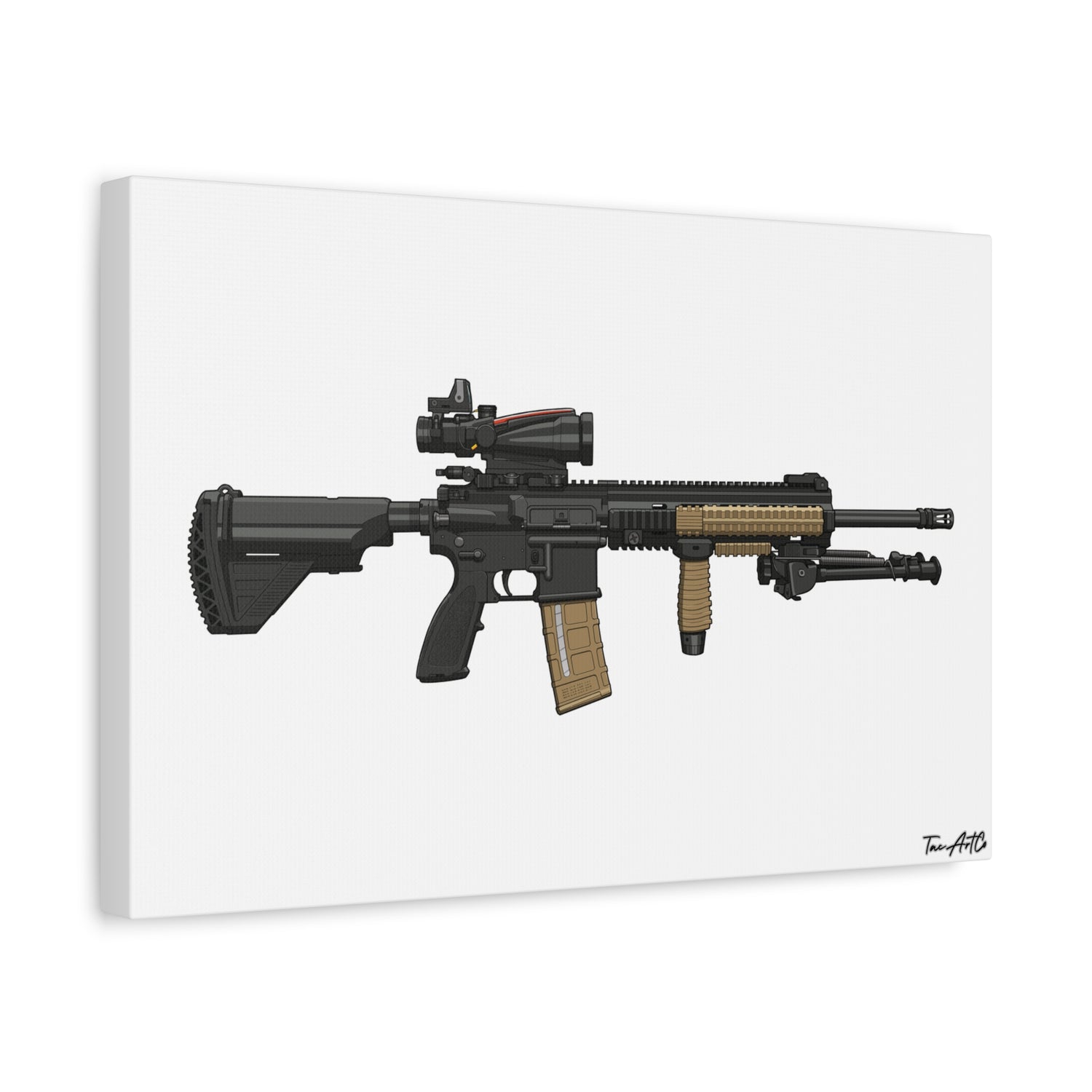 M27 IAR - Canvas Print