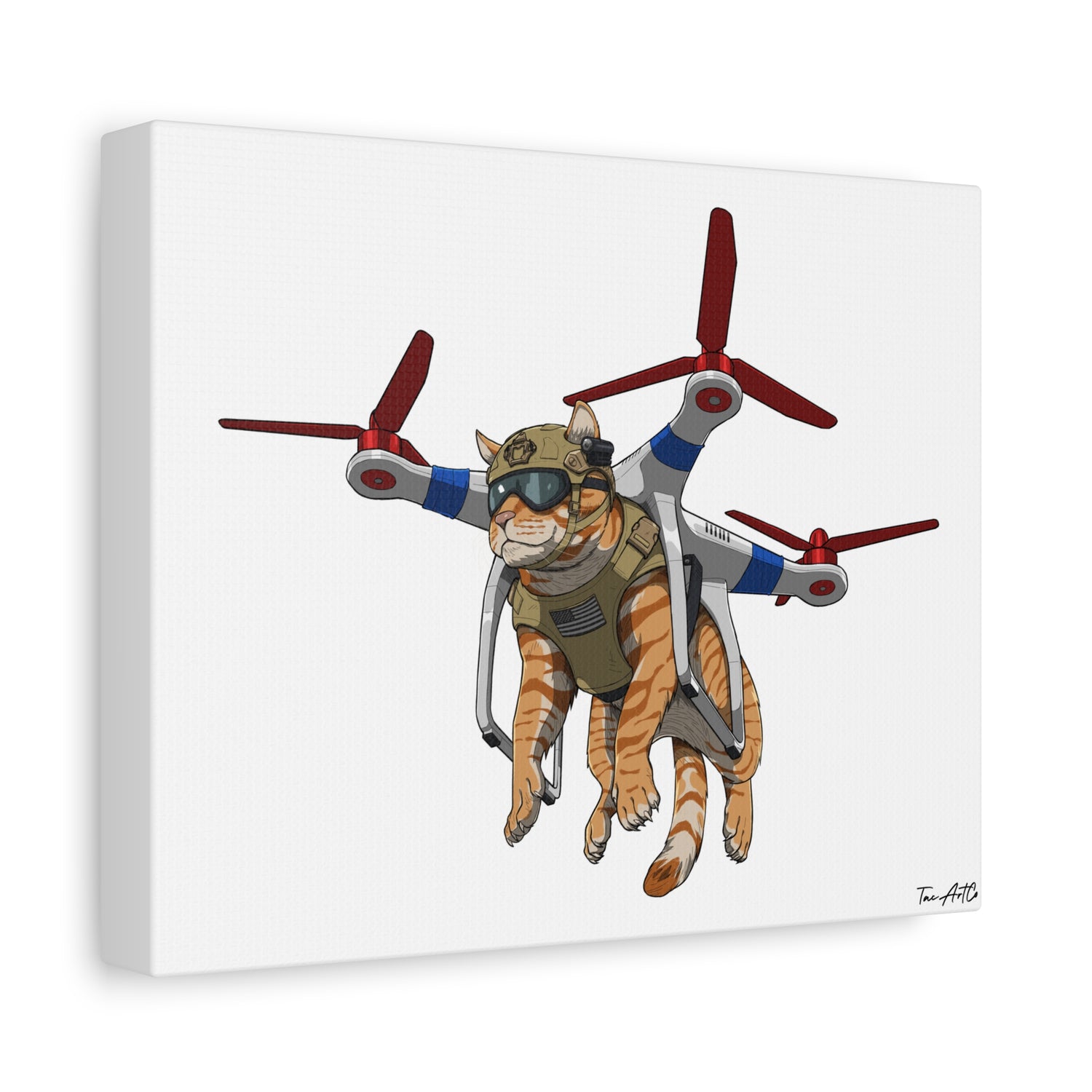 Assault Cat – Canvas Print