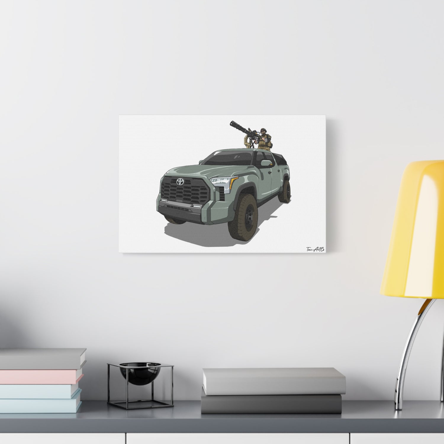 Tundra Technical – Canvas Print