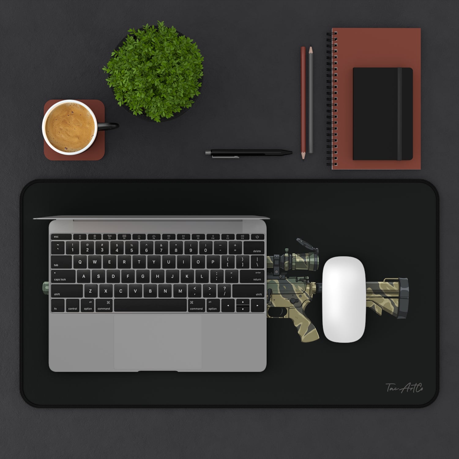 Tiger Stripe AR – Desk Mat