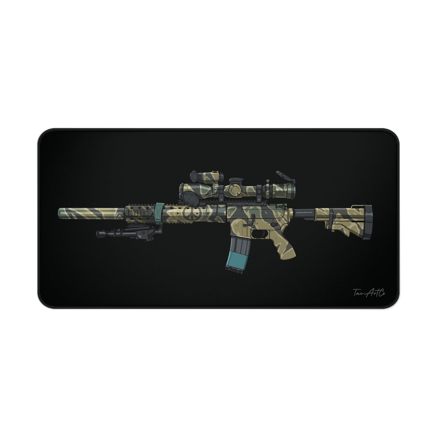 Tiger Stripe AR – Desk Mat