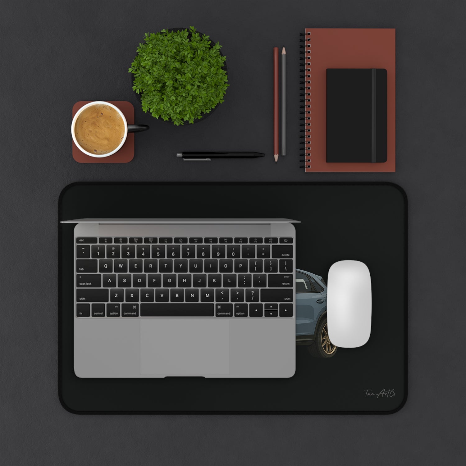 Porsche Cayenne Technical - Desk Mat