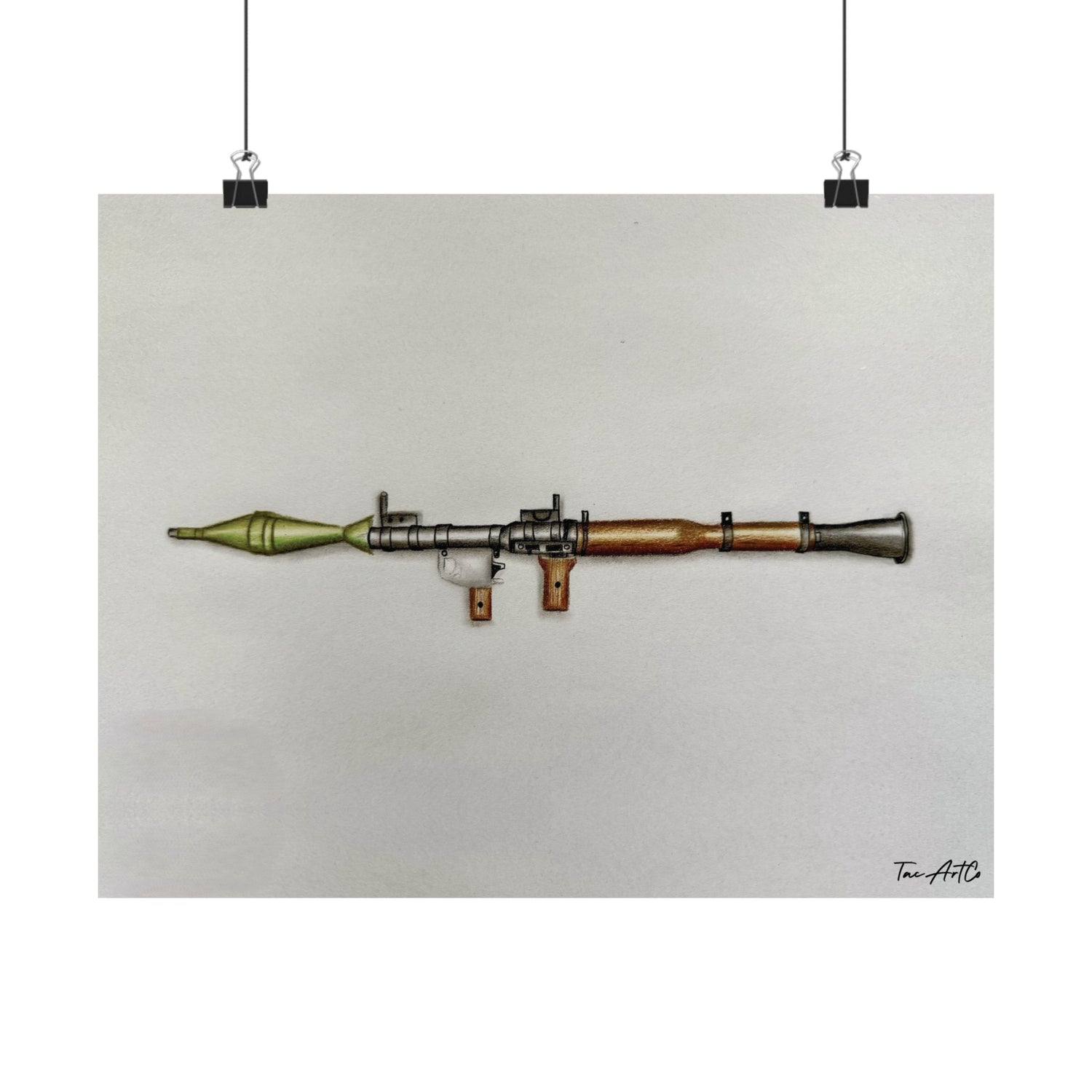 RPG Sketch - Matte Poster