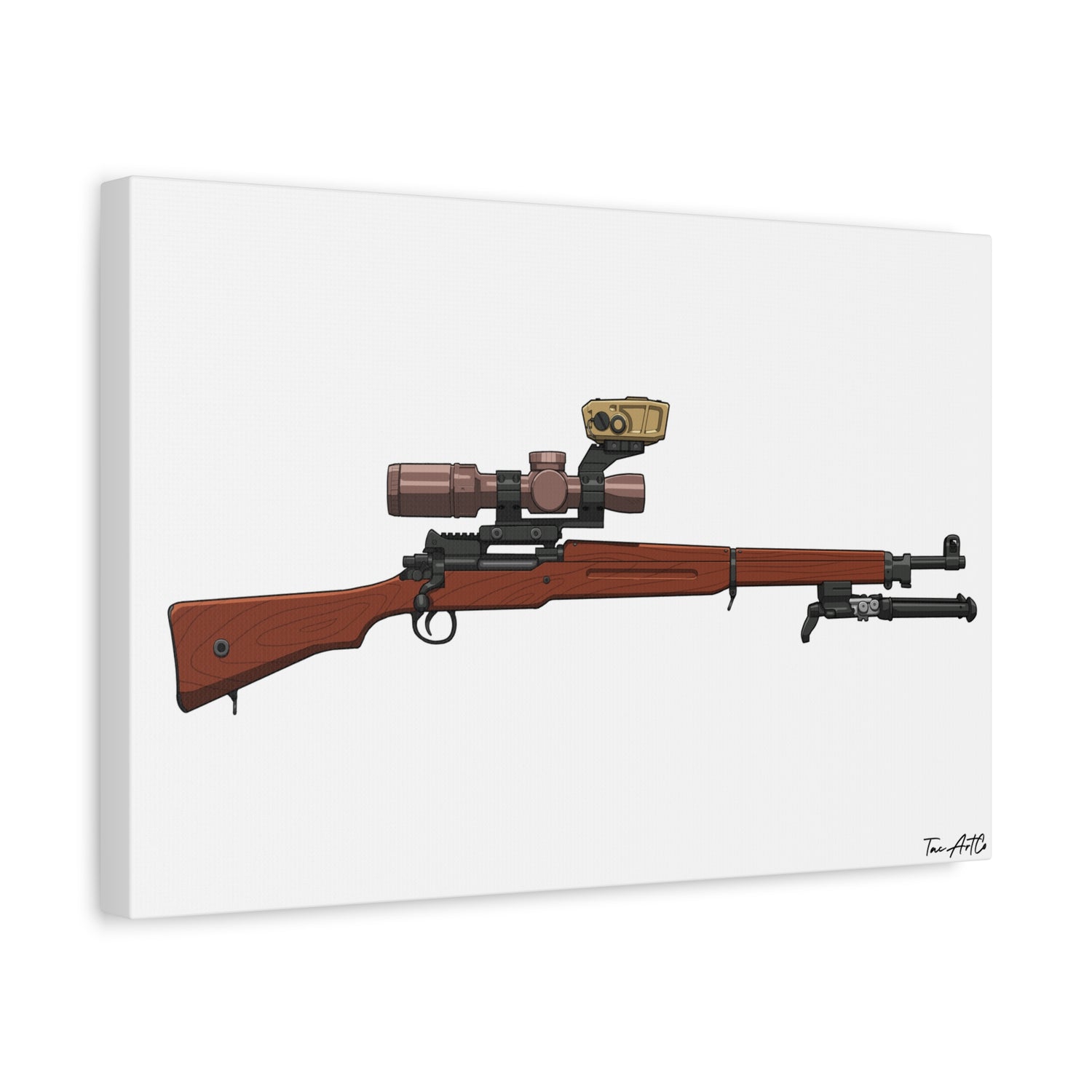 Breach the Empire – Tactical Enfield Canvas Print