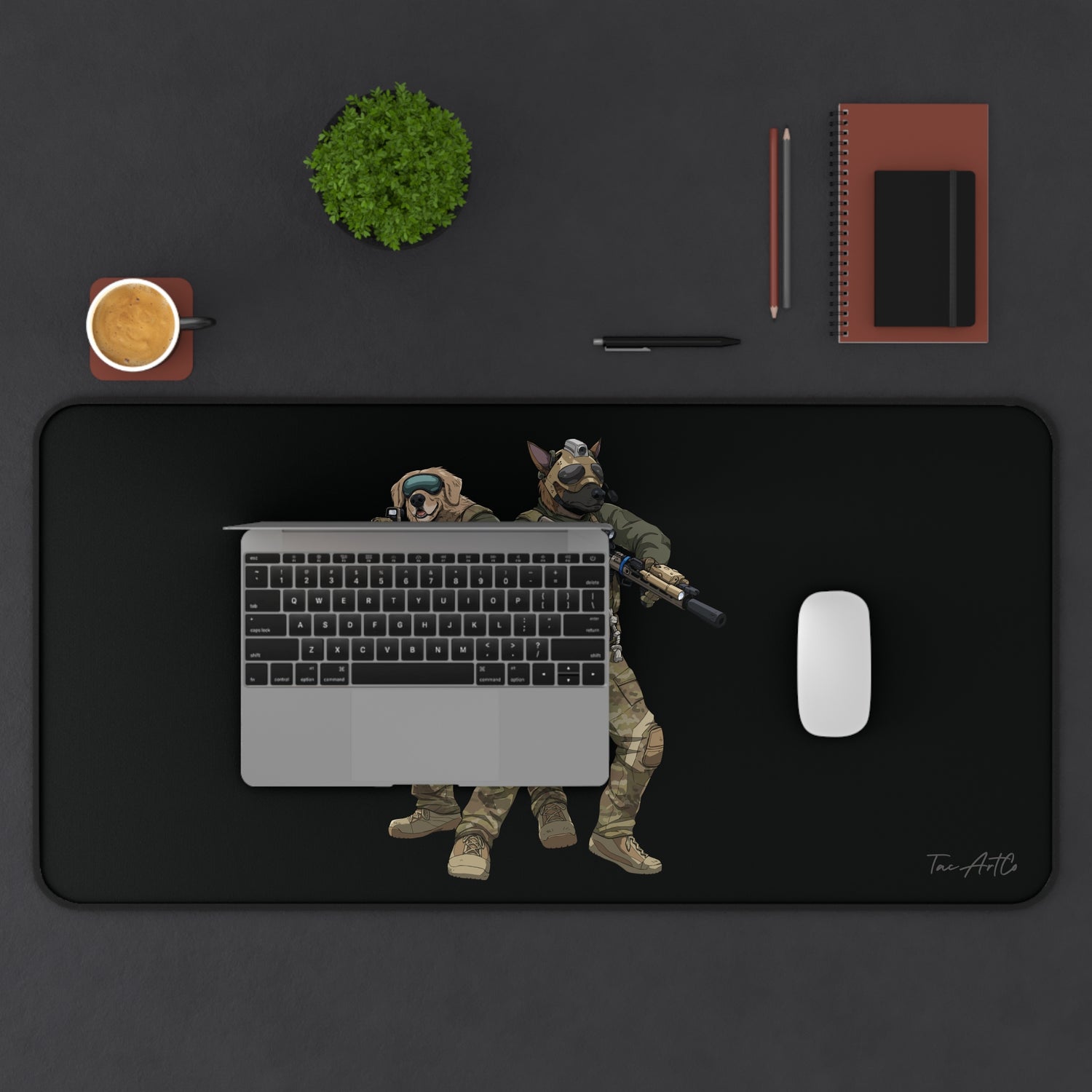 Assault Dogs - Desk Mat