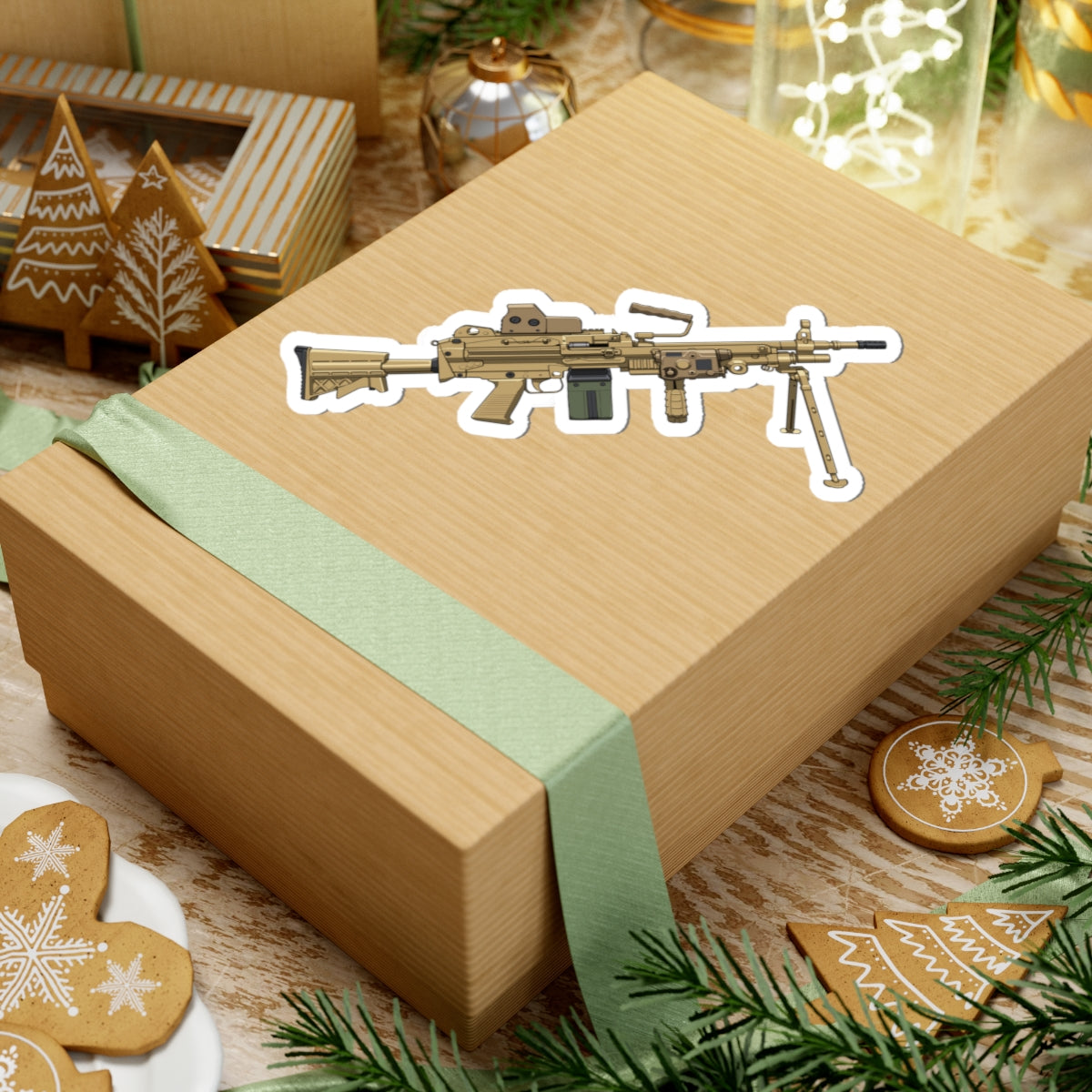 M249 SAW - Belt Fed Sticker
