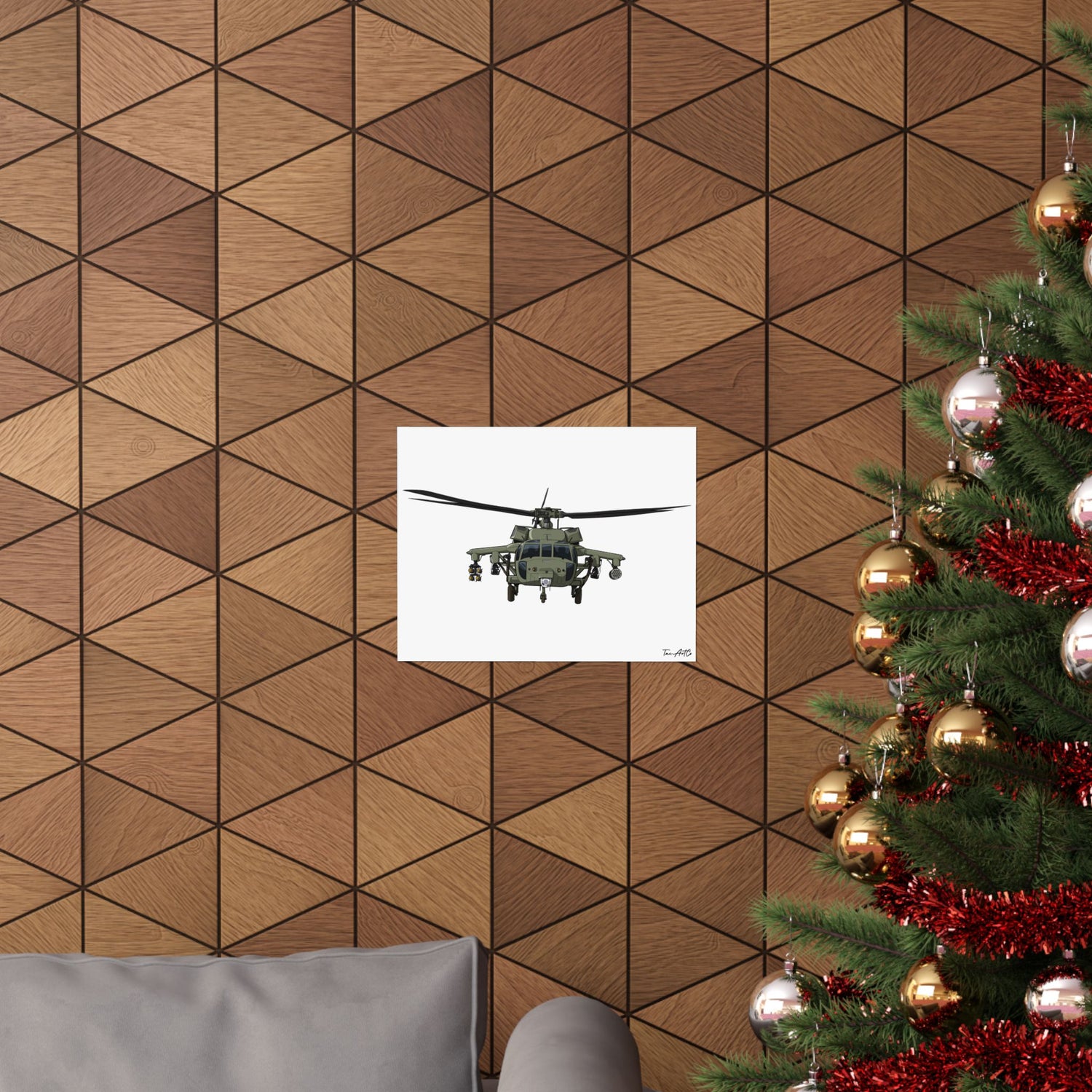 Blackhawk v1 - Matte Poster