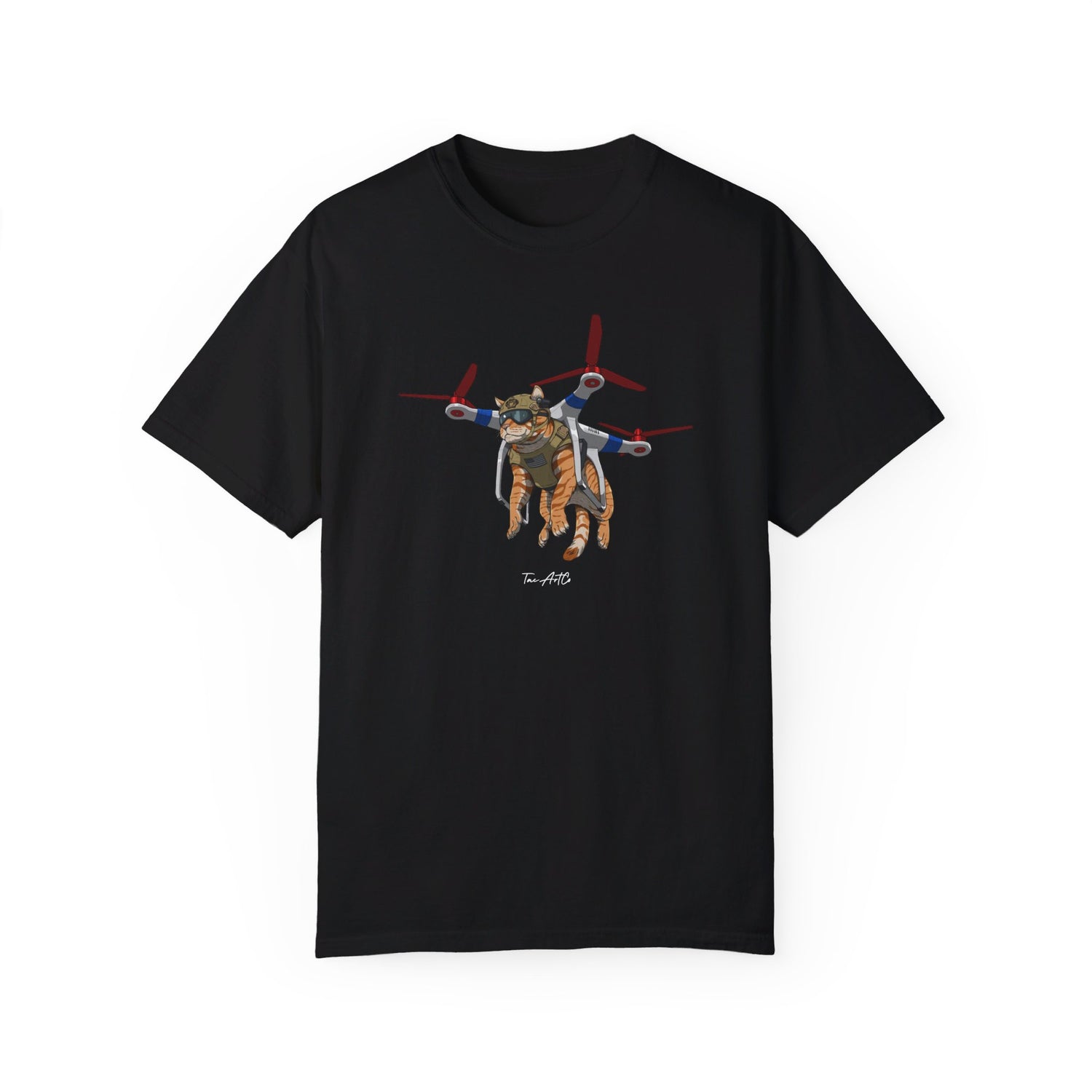 Drone Cat - Comfort Color 1717 Tee