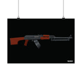 RPK - Matte Poster (Black Background)